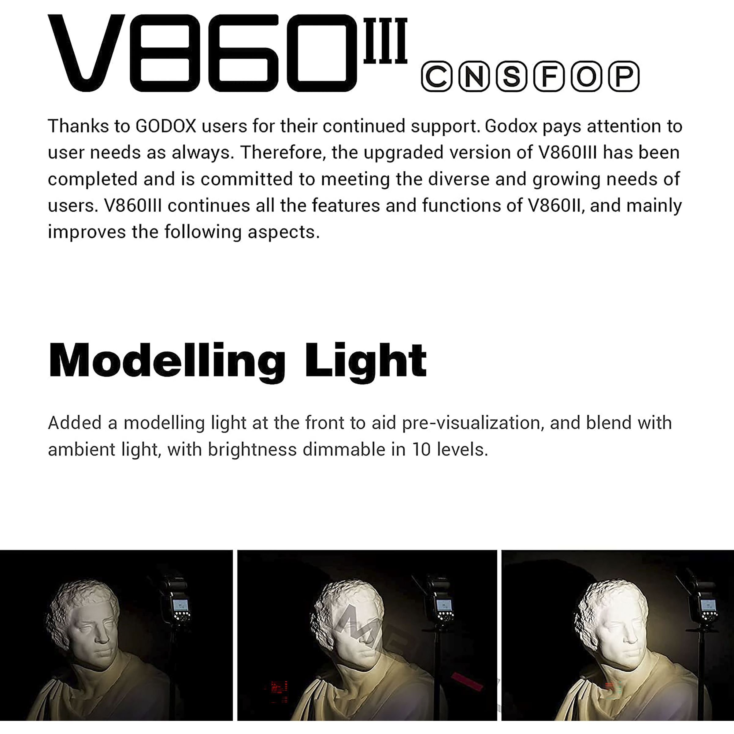 Godox V860IIIO Kit Camera Flash for Olympus (Quick Release Lock)_7