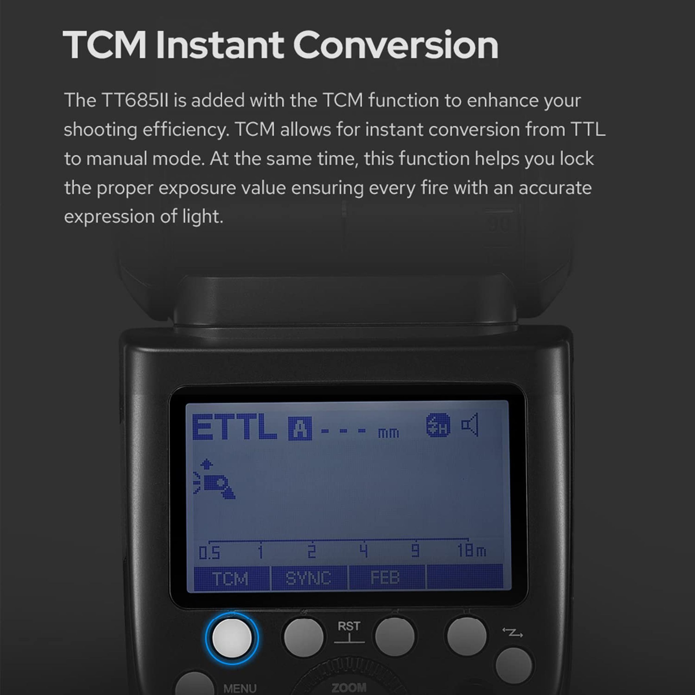 Godox TT685IIS Flash Speedlite for Sony Digital a9, a7, a7II, a7III, a7RIII, a7RII, a7SII, a6000, a6300, a6500 (Wide Light Coverage)_13