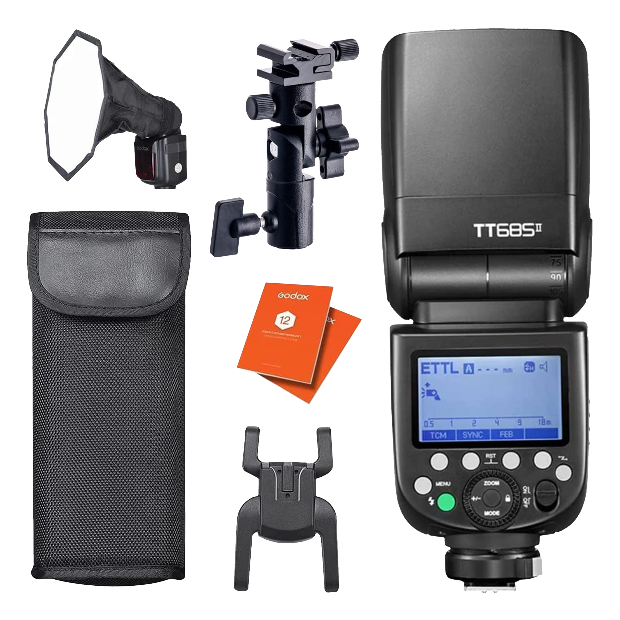 Godox TT685IIS Flash Speedlite for Sony Digital a9, a7, a7II, a7III, a7RIII, a7RII, a7SII, a6000, a6300, a6500 (Wide Light Coverage)_4