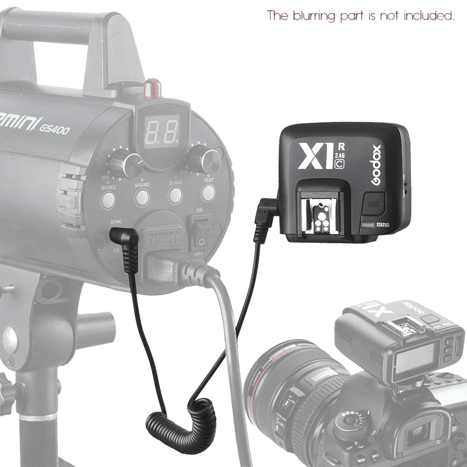 Godox X1R-C Wireless Flash Trigger for Canon EOS Series (TTL Functions Support) Godox X1R-C Wireless Flash Trigger for Canon EOS Series (TTL Functions Support)_6