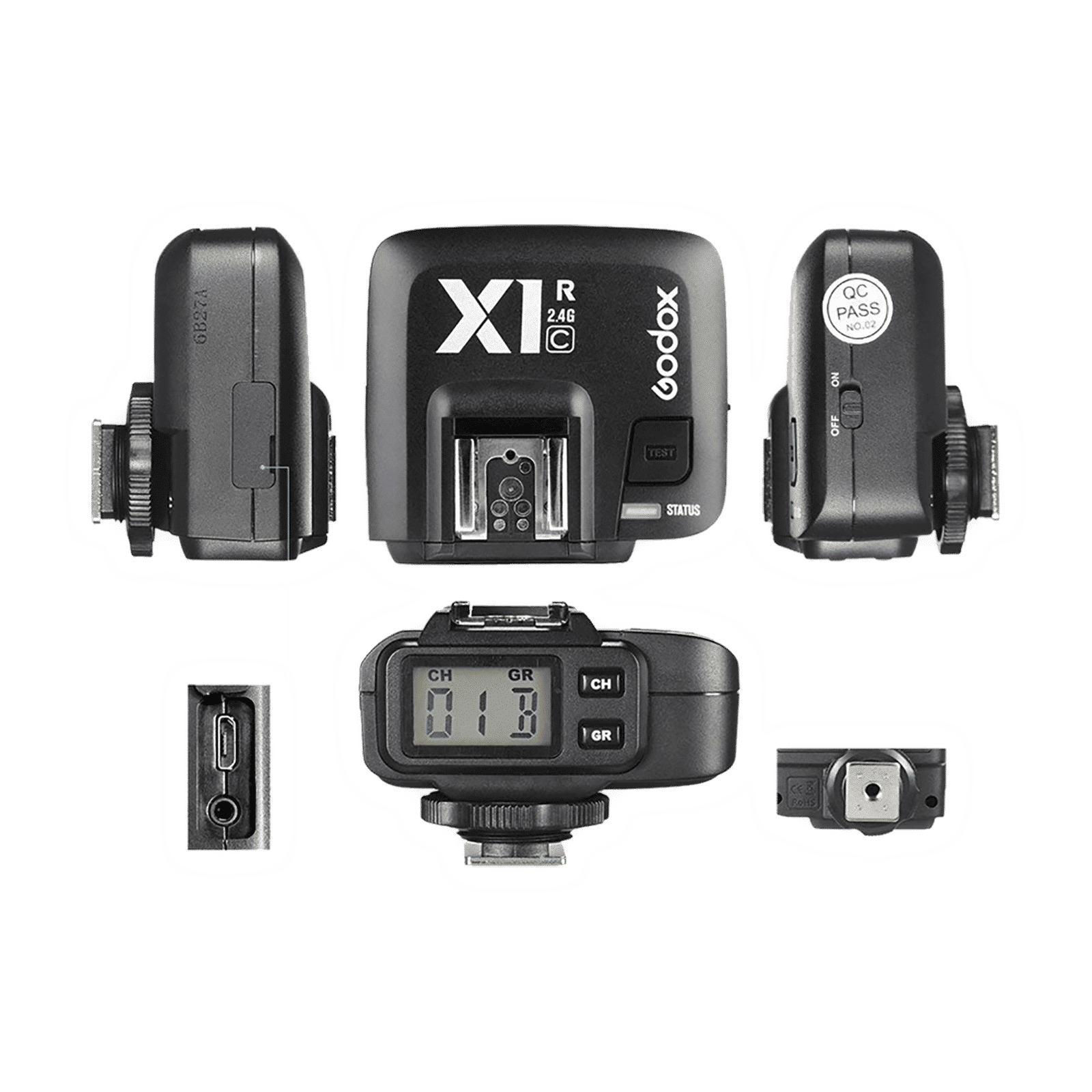 Godox X1R-C Wireless Flash Trigger for Canon EOS Series (TTL Functions Support) Godox X1R-C Wireless Flash Trigger for Canon EOS Series (TTL Functions Support)_4