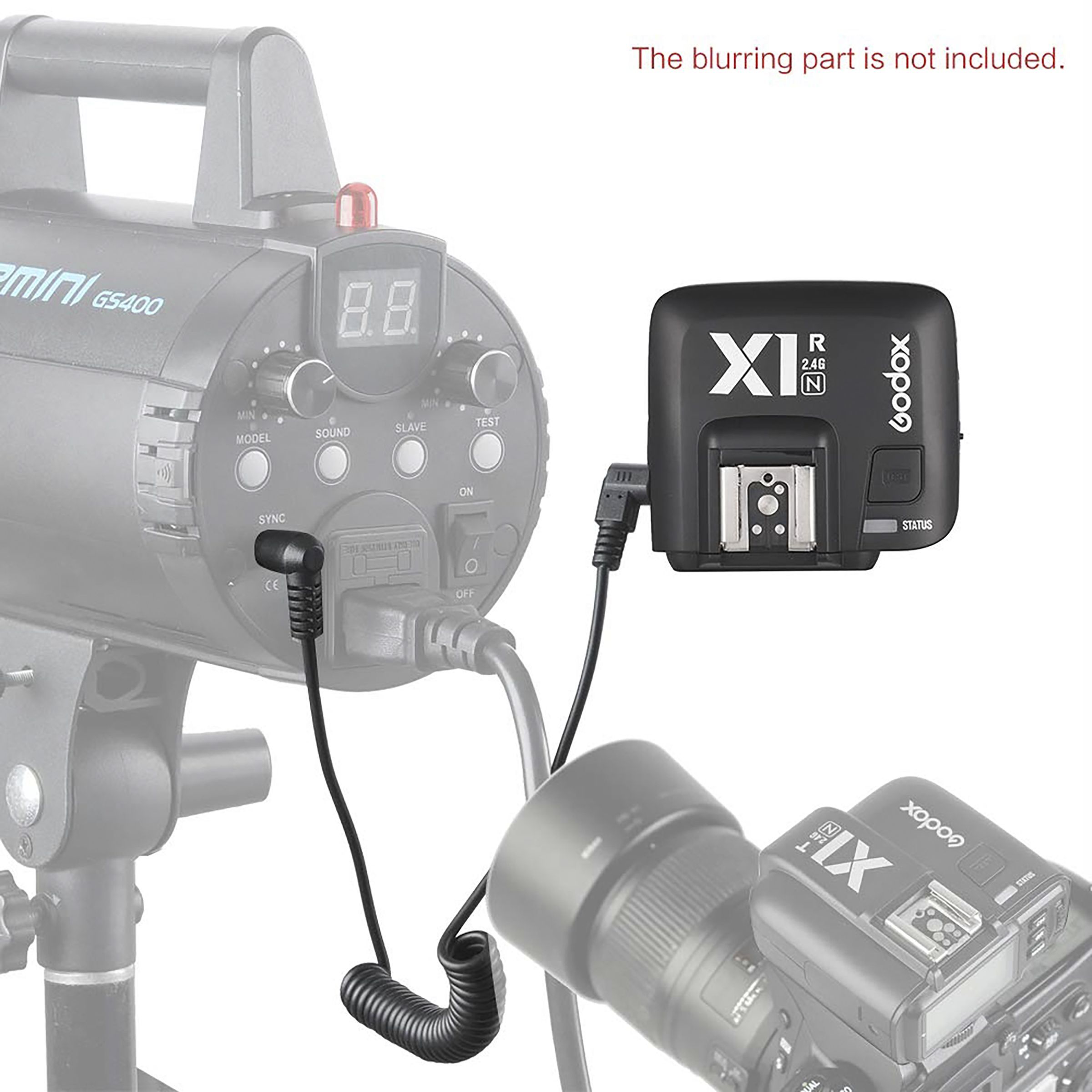 Godox X1R-N Wireless Flash Trigger for Nikon (Built-in 2.4G Wireless Transmission) Godox X1R-N Wireless Flash Trigger for Nikon (Built-in 2.4G Wireless Transmission)_5