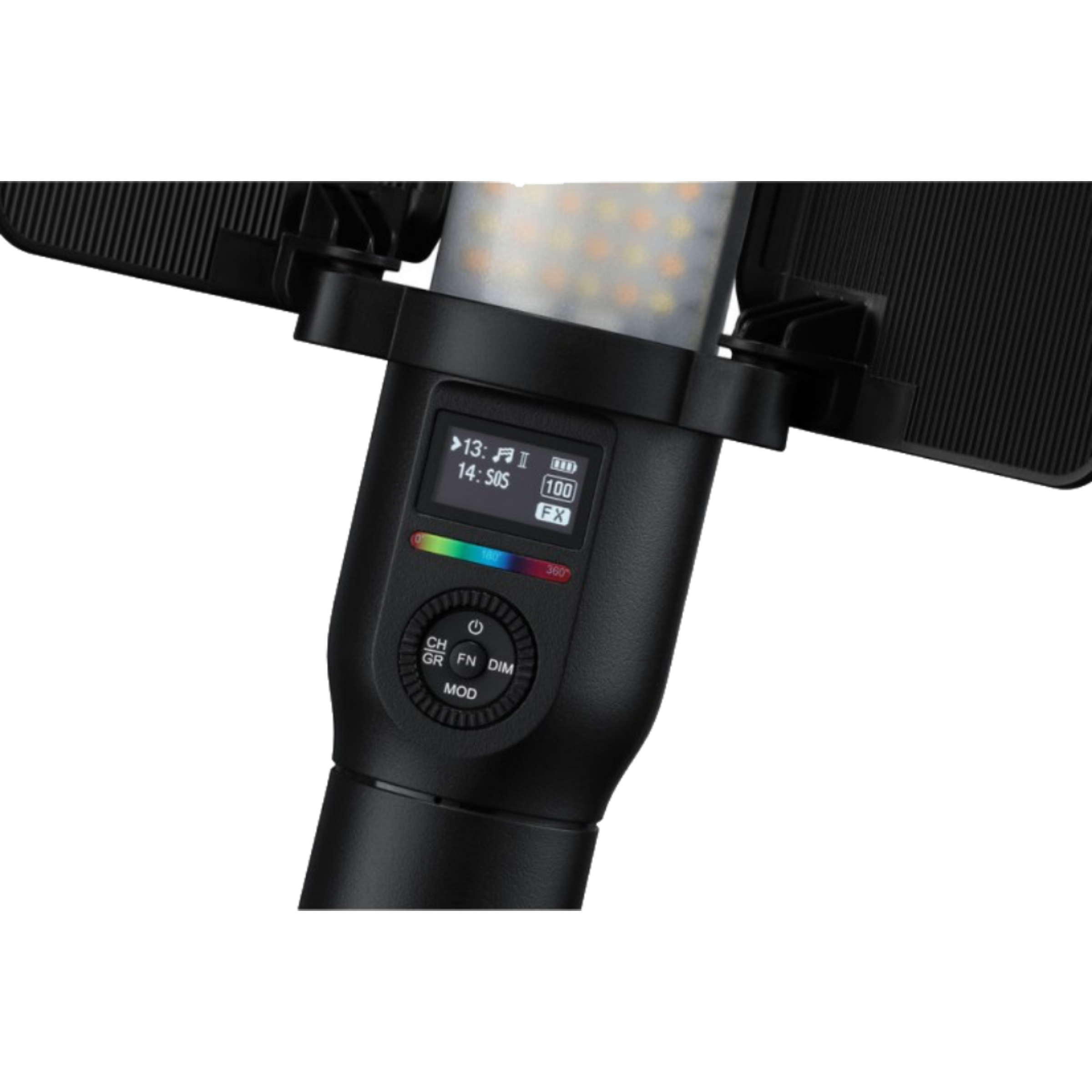 Godox LC500R LED Light with Carry Case & Two-Way Barndoors for Still Photography & Videography (14 Fx Lighting Effects) Godox LC500R LED Light with Carry Case & Two-Way Barndoors for Still Photography & Videography (14 Fx Lighting Effects)_2