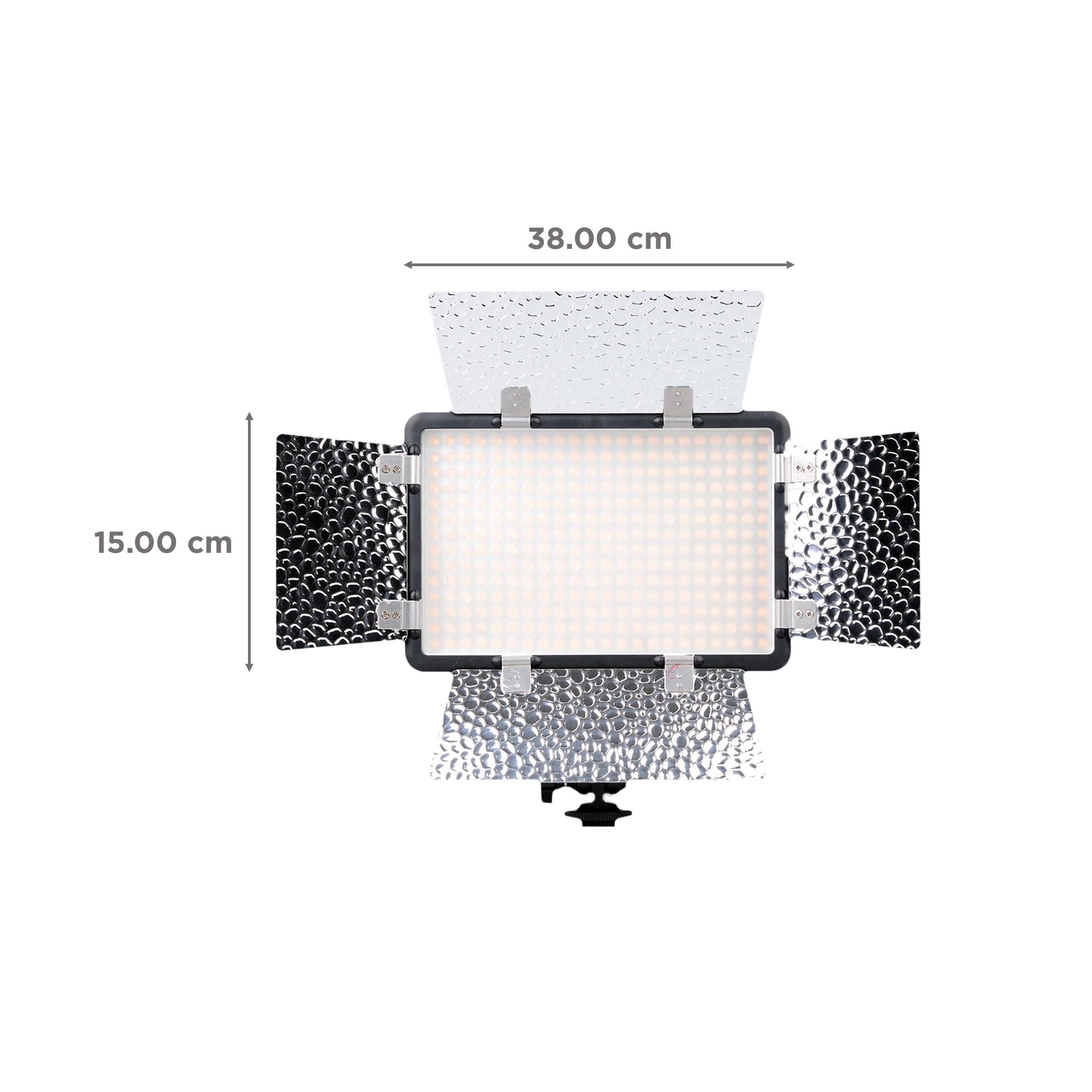 Godox 308C II Video Light with Remote Control & Mini Stand for Still Photography & Videography (308 LED Bulbs)_2