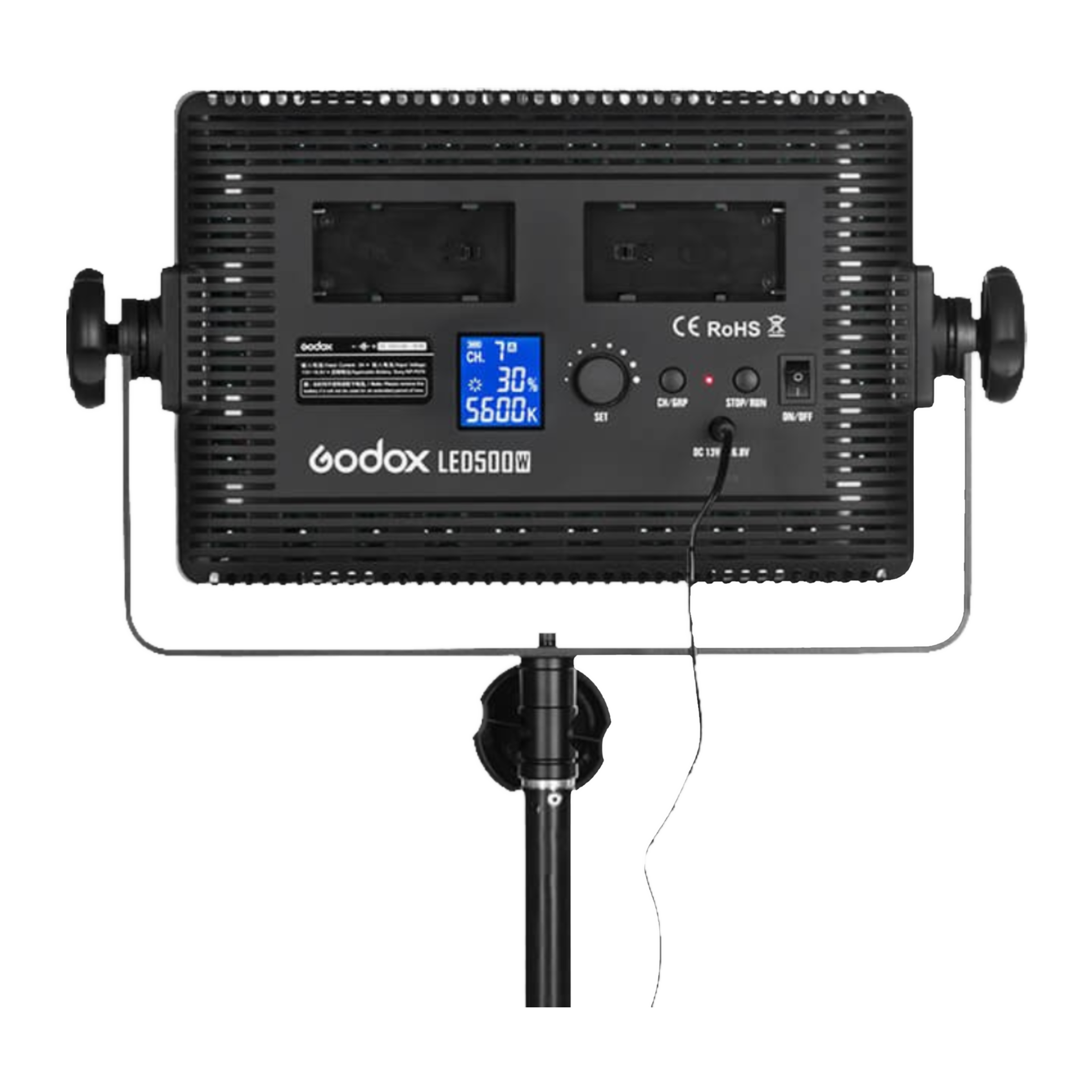 Godox 500W LED Video Light for Photography (Wirelessly Adjust Brightness)_5
