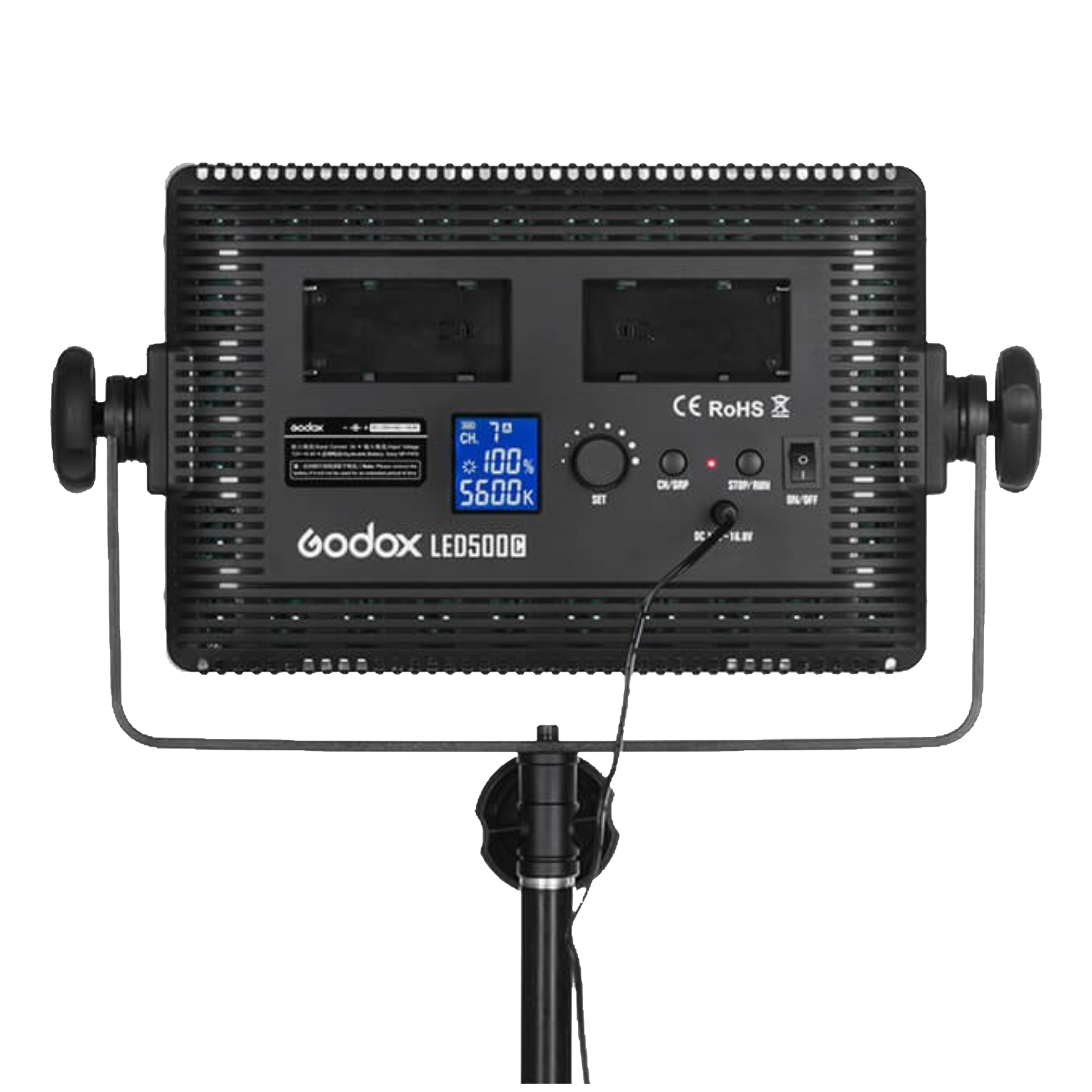 Godox 500C LED Video Light with Remote Control for Photography (Adjustable Brightness)_5