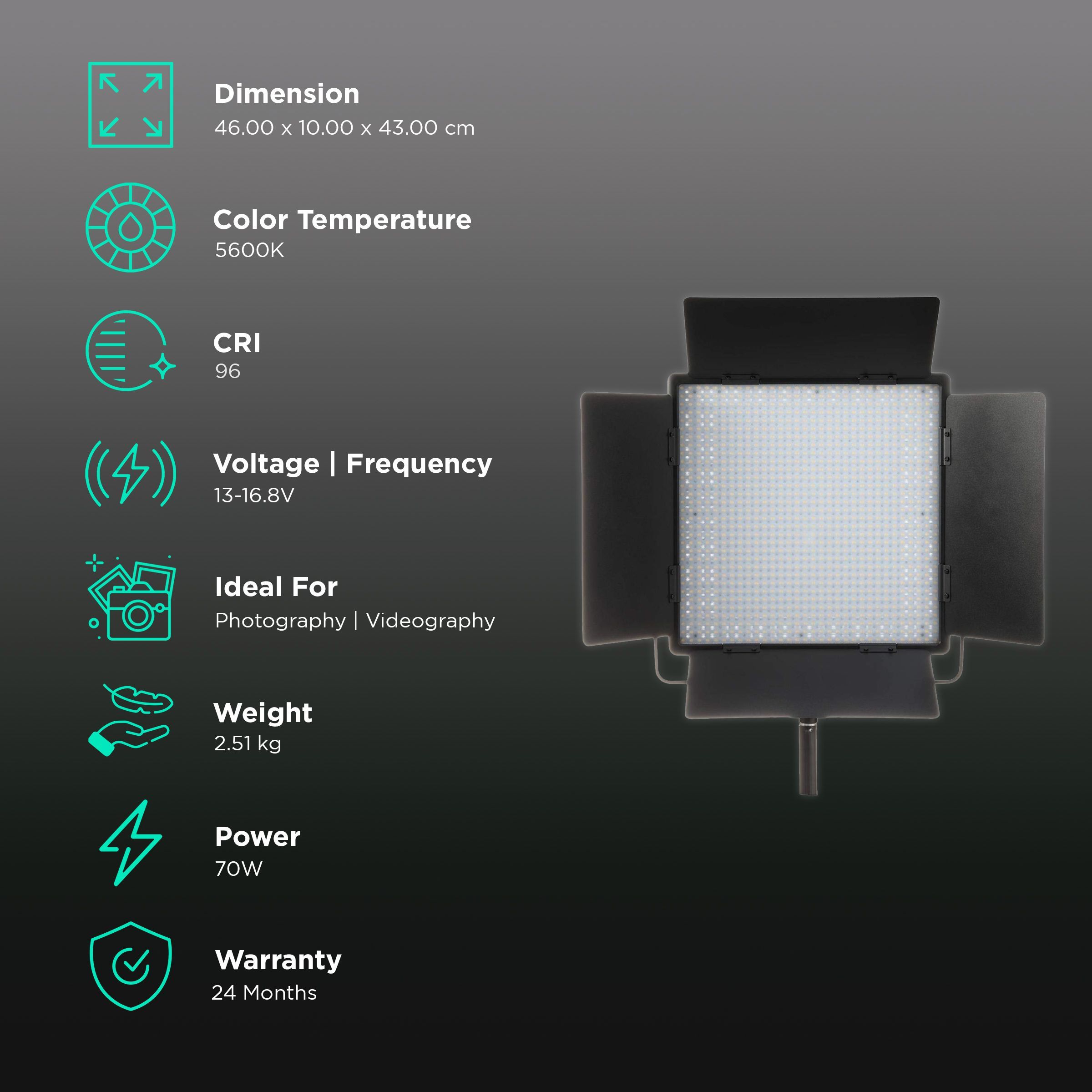 Godox 1000DII Video Light with Remote for Still Photography & Videography (LCD Screen) Godox 1000DII Video Light with Remote for Still Photography & Videography (LCD Screen)_3