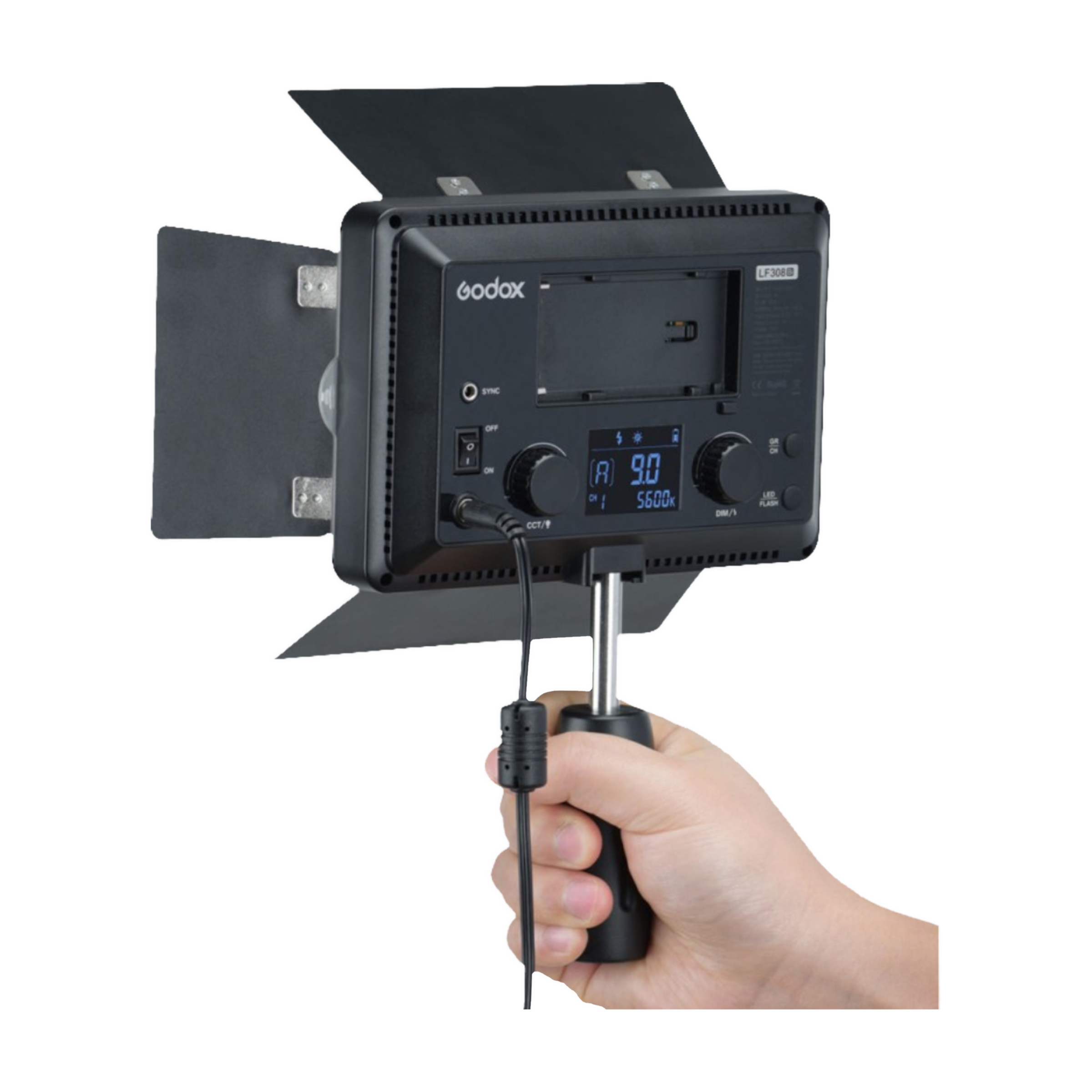 Godox LF308BI LED Video Light with Bluetooth Connectivity for Still Photography (Continuous Lighting Mode)_9