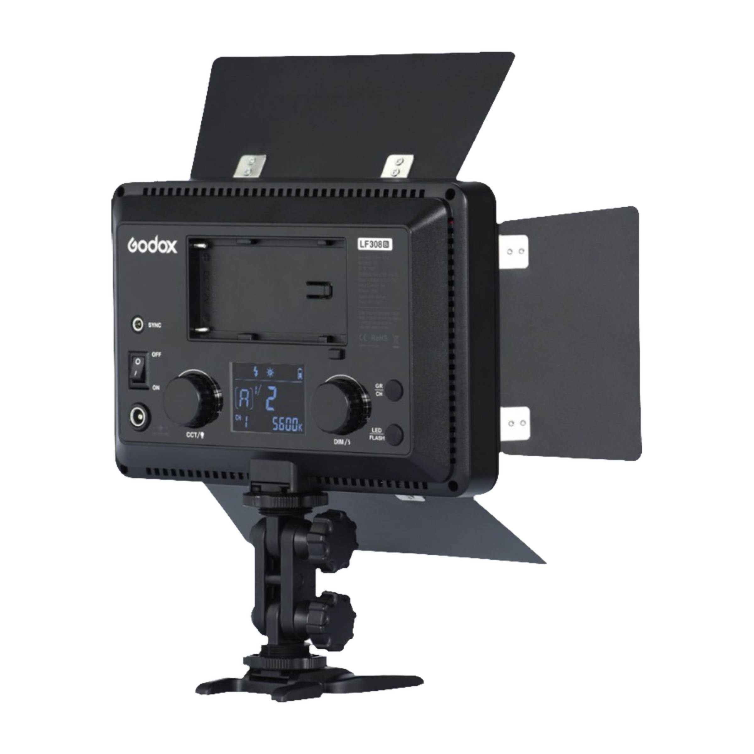 Godox LF308BI LED Video Light with Bluetooth Connectivity for Still Photography (Continuous Lighting Mode)_10