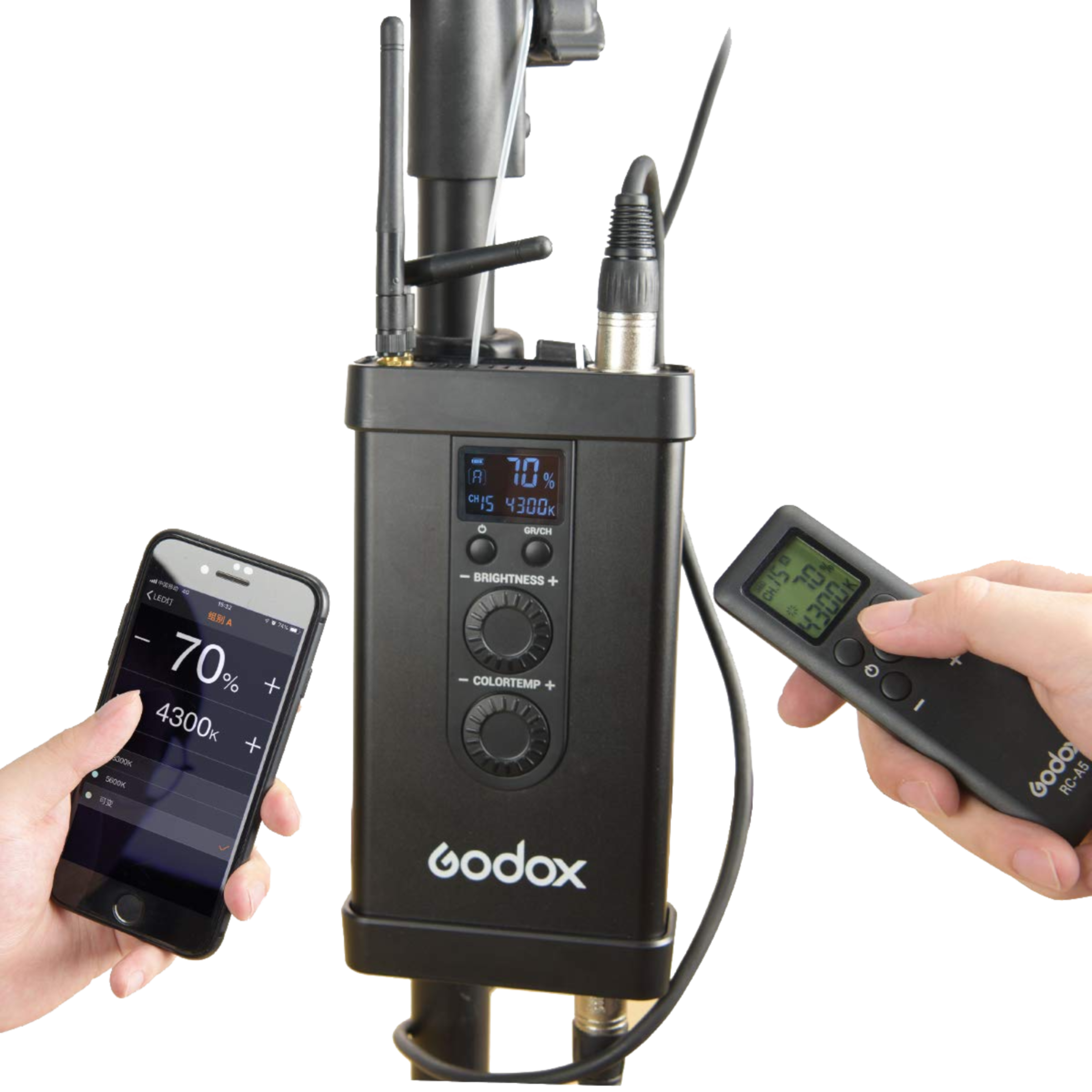 Godox FL150S LED Light with Carry Case for Still Photography & Videography (Adjustable Color Temperature)_2