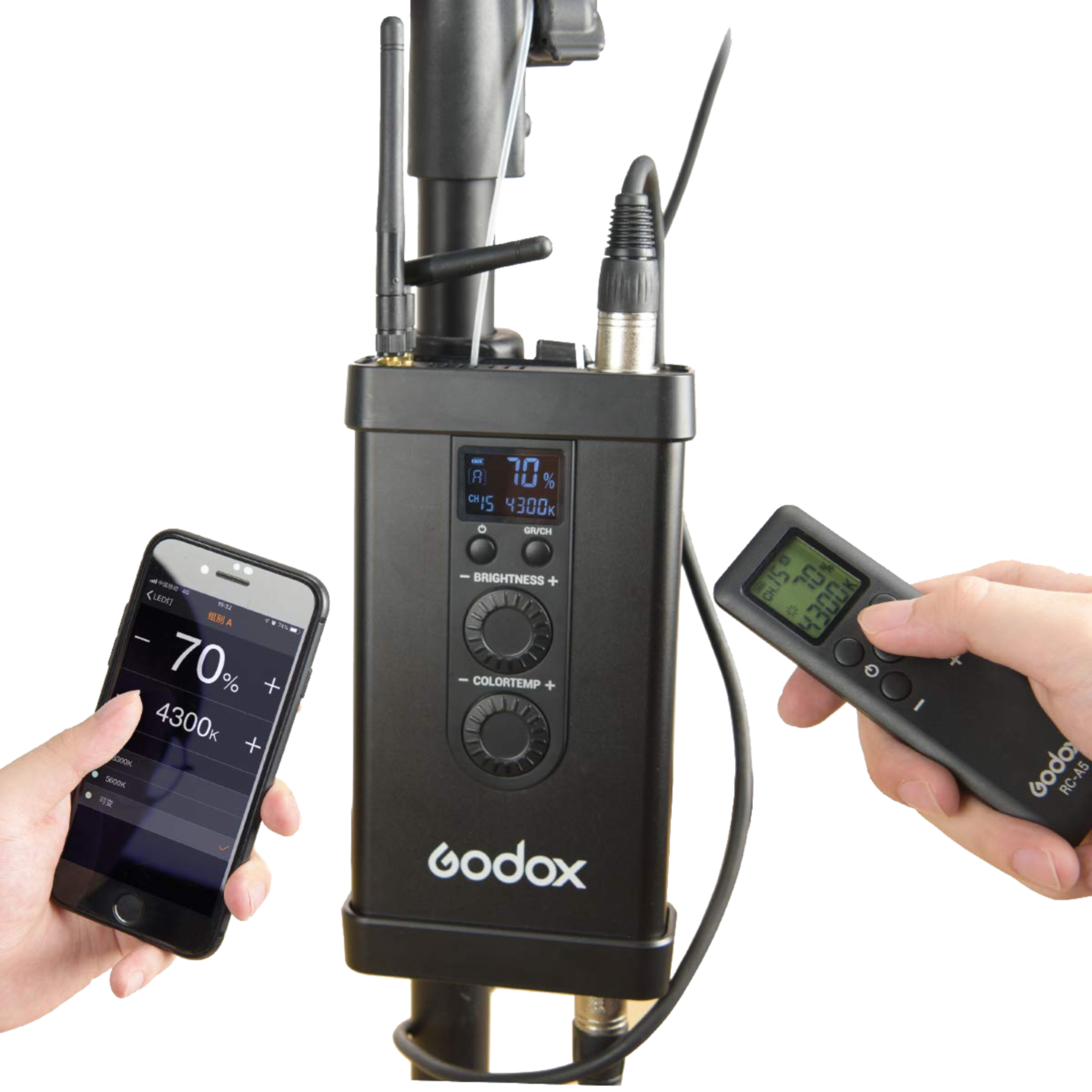 Godox FL100 LED Light with Remote for Still Photography & Videography (Adjustable Light Brightness)_2