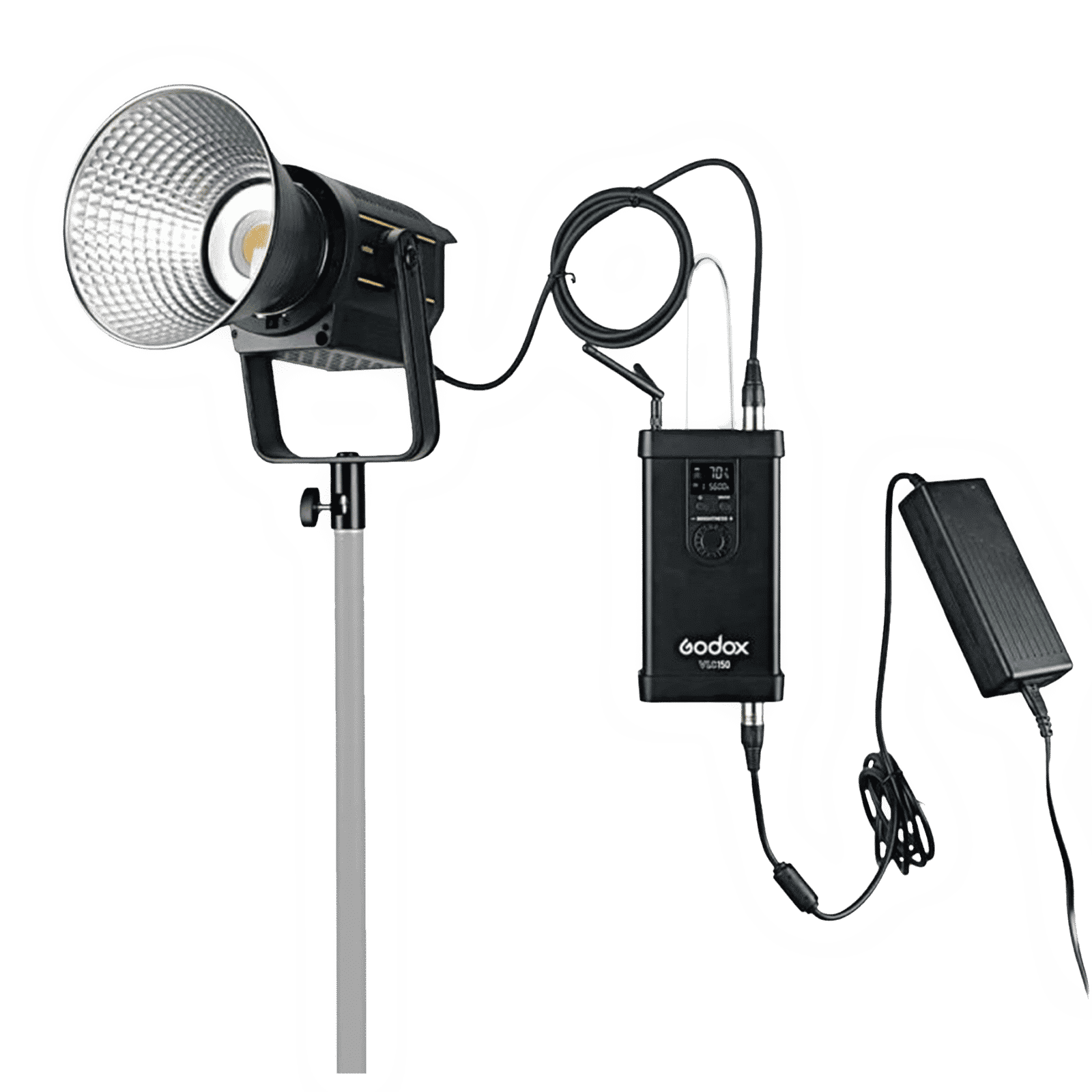 Godox VL150 LED Video Light with Bluetooth Connectivity & Carry Bag for Still Photography & Videography (Stepless Dimming) Godox VL150 LED Video Light with Bluetooth Connectivity & Carry Bag for Still Photography & Videography (Stepless Dimming)_7