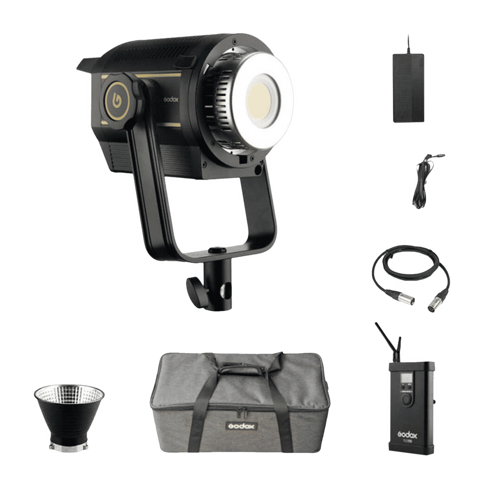 Godox VL300 LED Video Light with Bluetooth Connectivity & Carry Bag for Still Photography & Videography (Stepless Dimming)_4