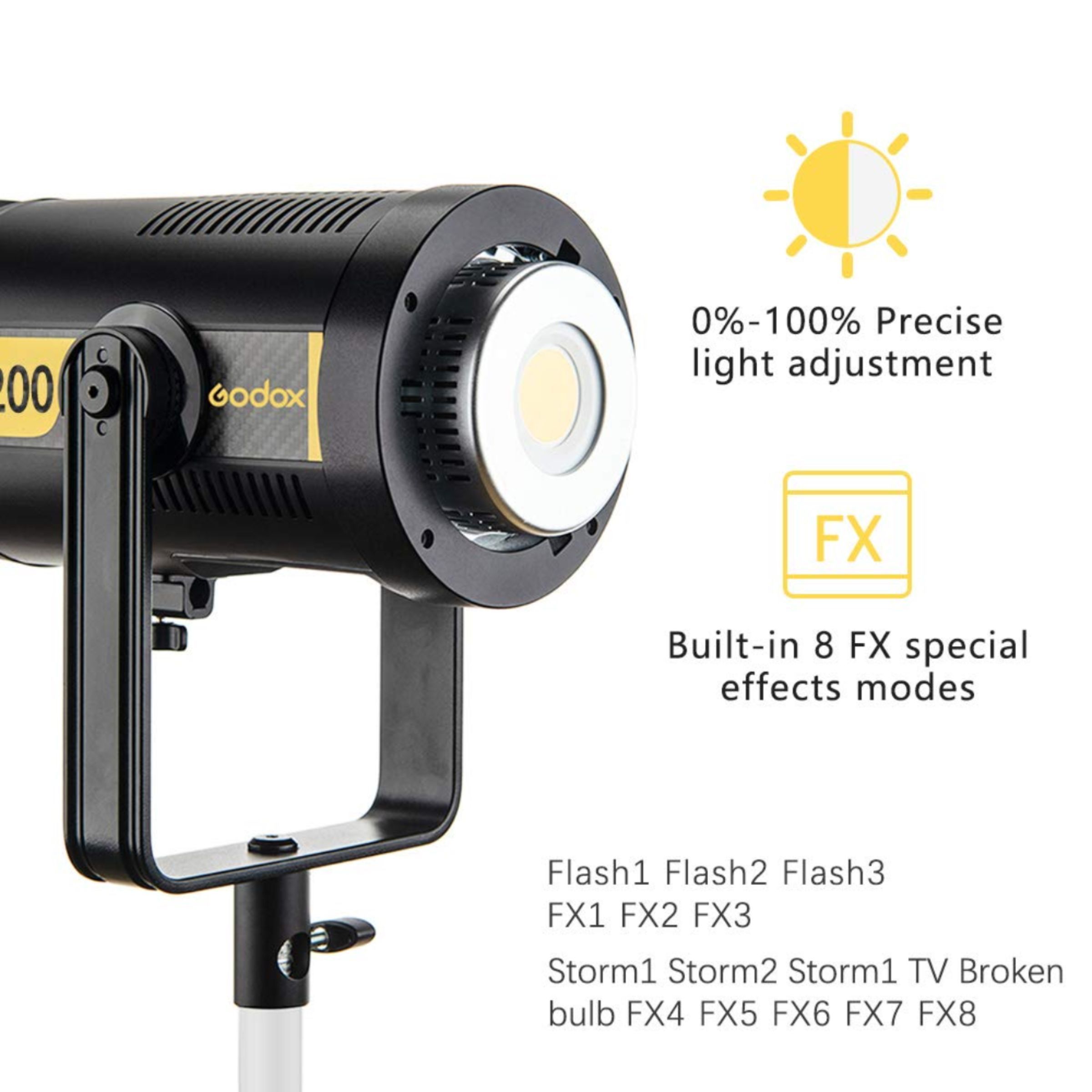 Godox FV LED Light with Remote Control for Photography & Videography (High Speed Sync Flash) Godox FV LED Light with Remote Control for Photography & Videography (High Speed Sync Flash)_8