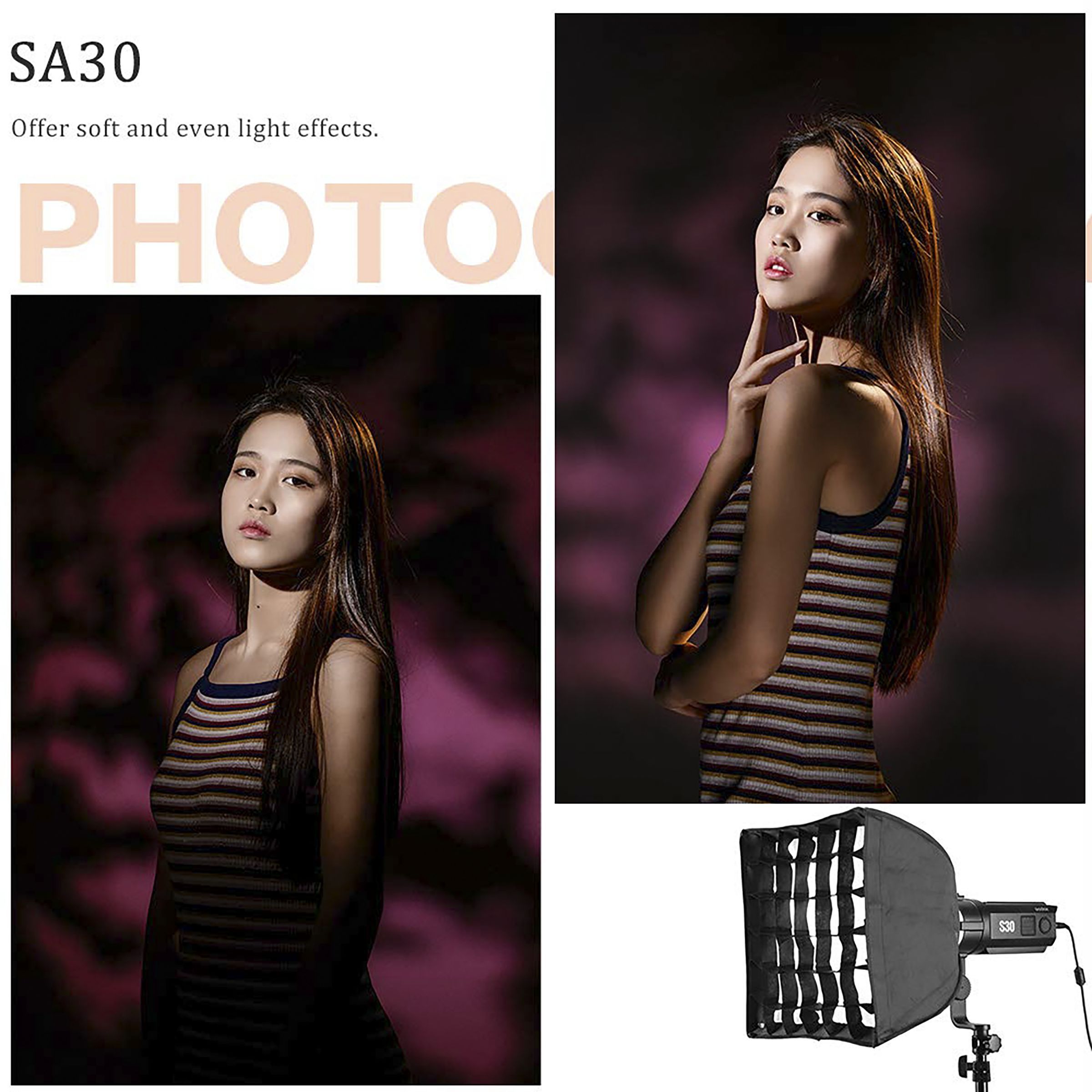 Godox SA-30 Softbox for Photography (Soft & Even Light Effects)_11