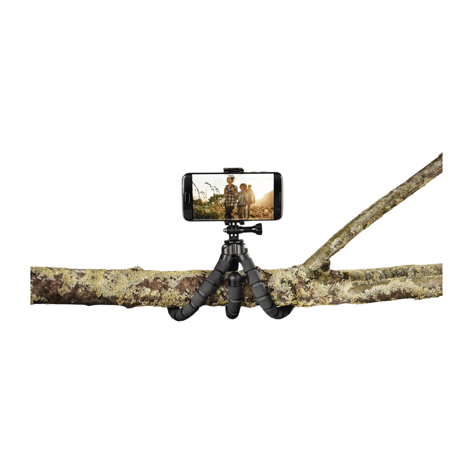 hama Flex 26cm Adjustable GorillaPod for Mobile and Camera (Flexible Legs, Black)_4