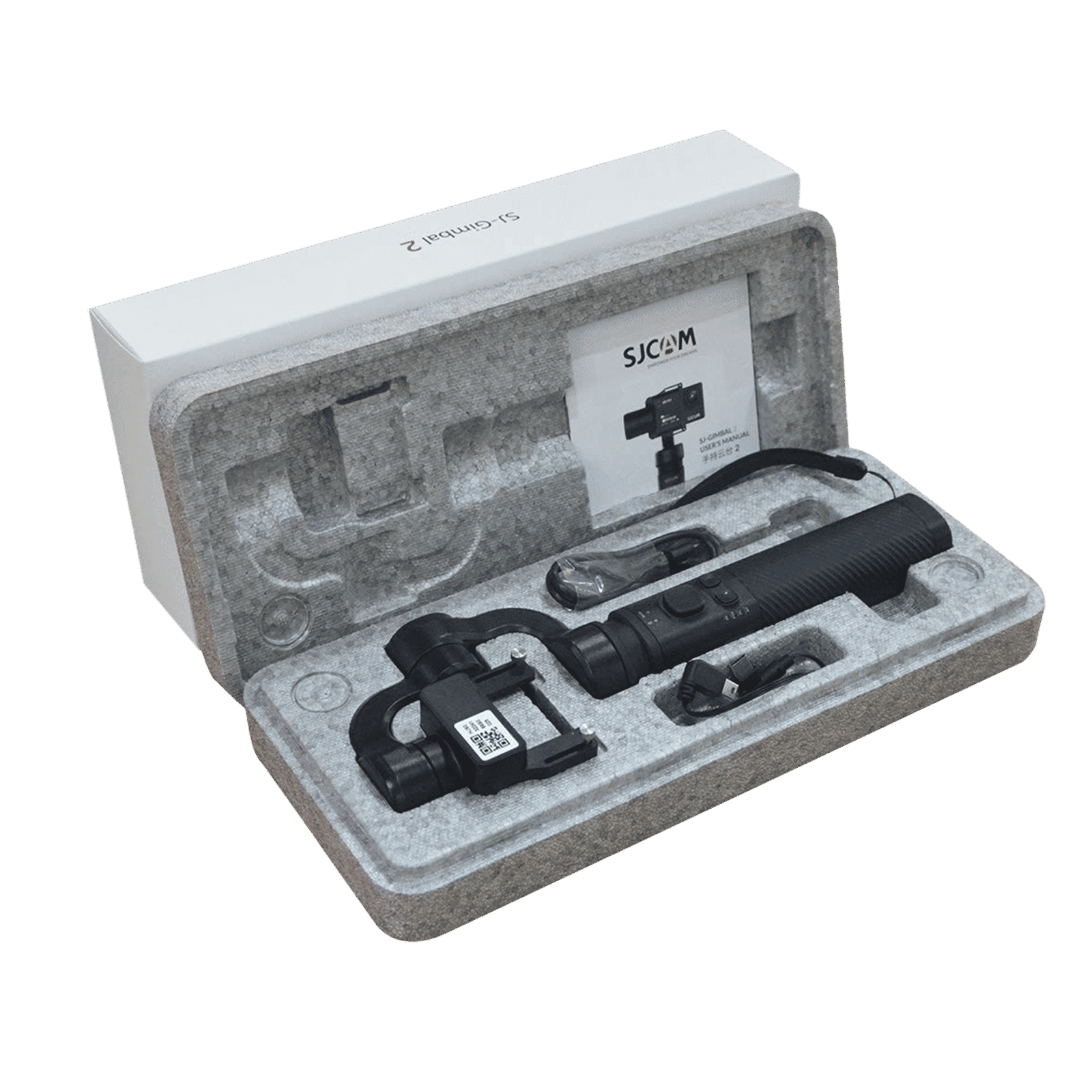 SJCAM 3-Axis Gimbal for Mobile and Camera (320 Degree Tilt Rotate, Black)_5