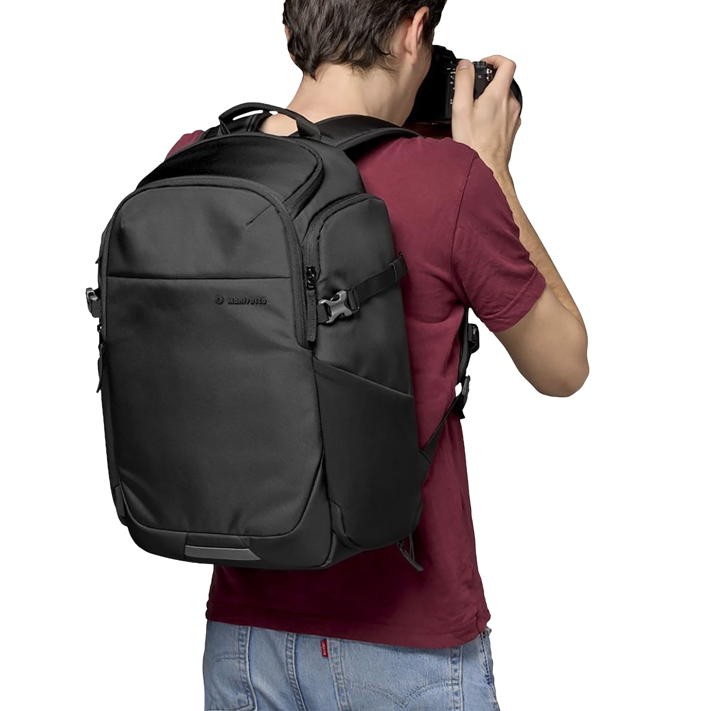 Manfrotto Advanced Befree III Water Repellent Backpack Camera Bag for DSLR (M-Guard Protection System, Black)_12