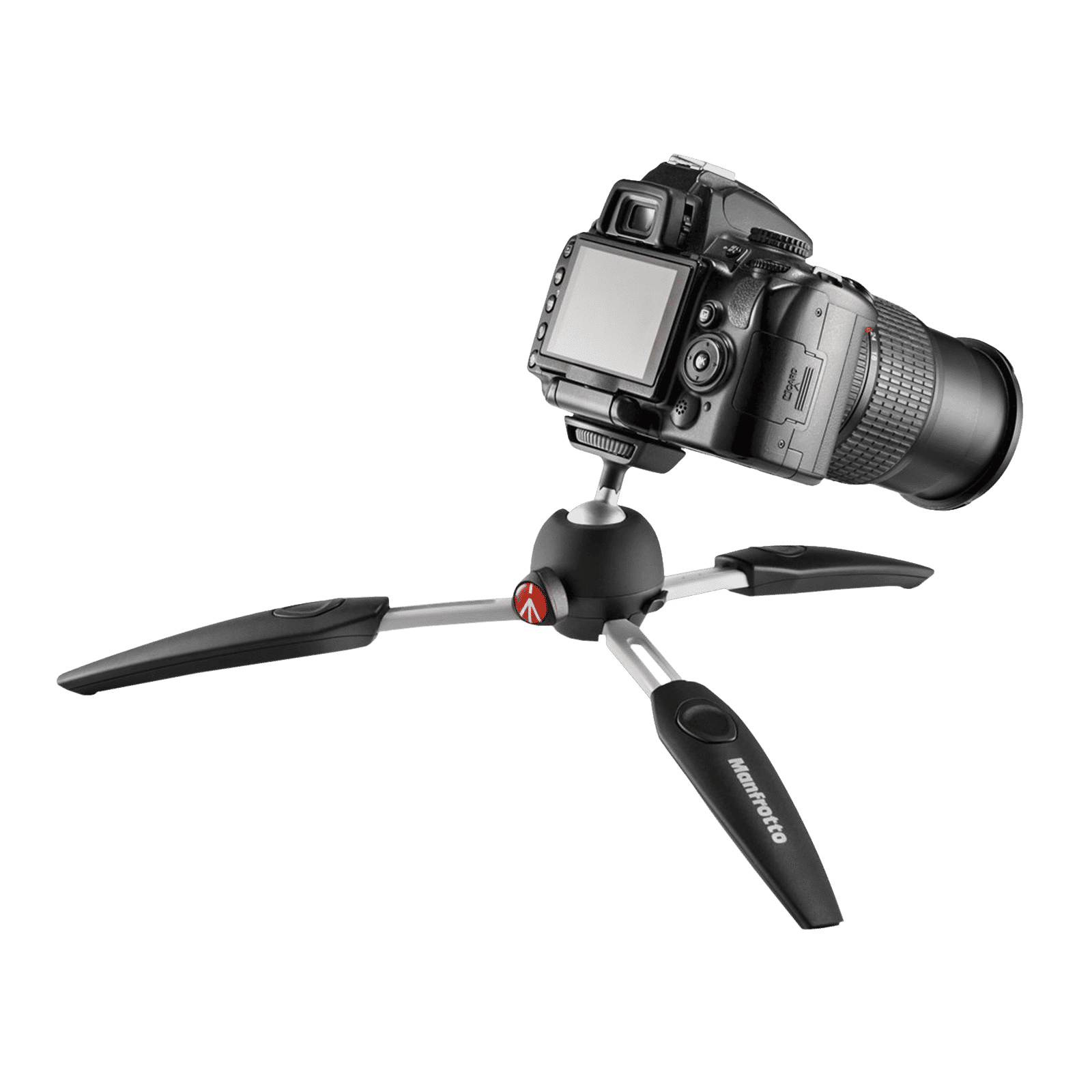 Manfrotto PIXI EVO 2-Section 20cm Adjustable Mini Tripod for Mobile and Camera (90 Degree Tilt, Black)_14