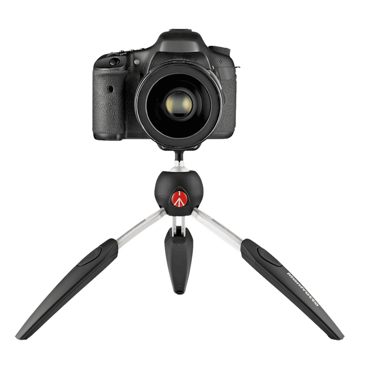Manfrotto PIXI EVO 2-Section 20cm Adjustable Mini Tripod for Mobile and Camera (90 Degree Tilt, Black)_5