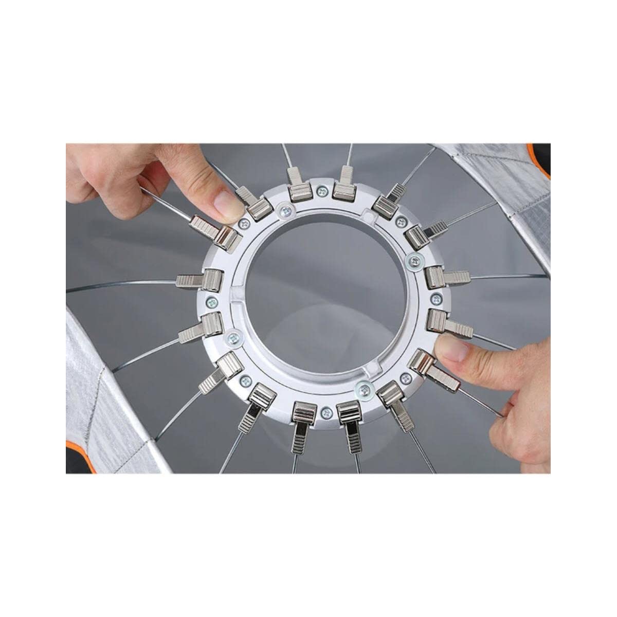 Godox QR-P120 Softbox with Inner and Outer Diffuser & Carry Case for Photography (Parabolic Design) Godox QR-P120 Softbox with Inner and Outer Diffuser & Carry Case for Photography (Parabolic Design)_7