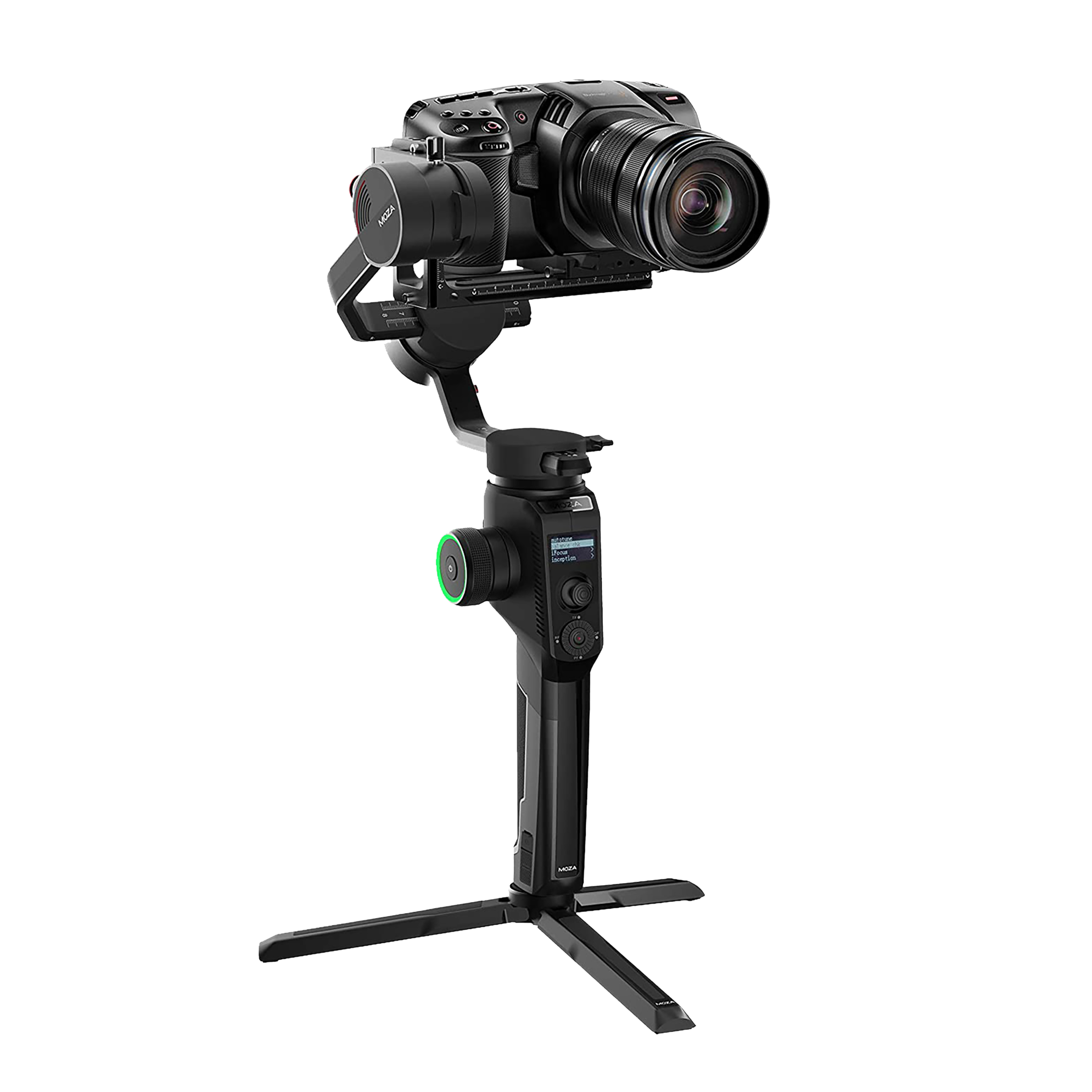 MOZA AirCross 2 3-Axis Gimbal for Camera (OLED Screen, Black)_1