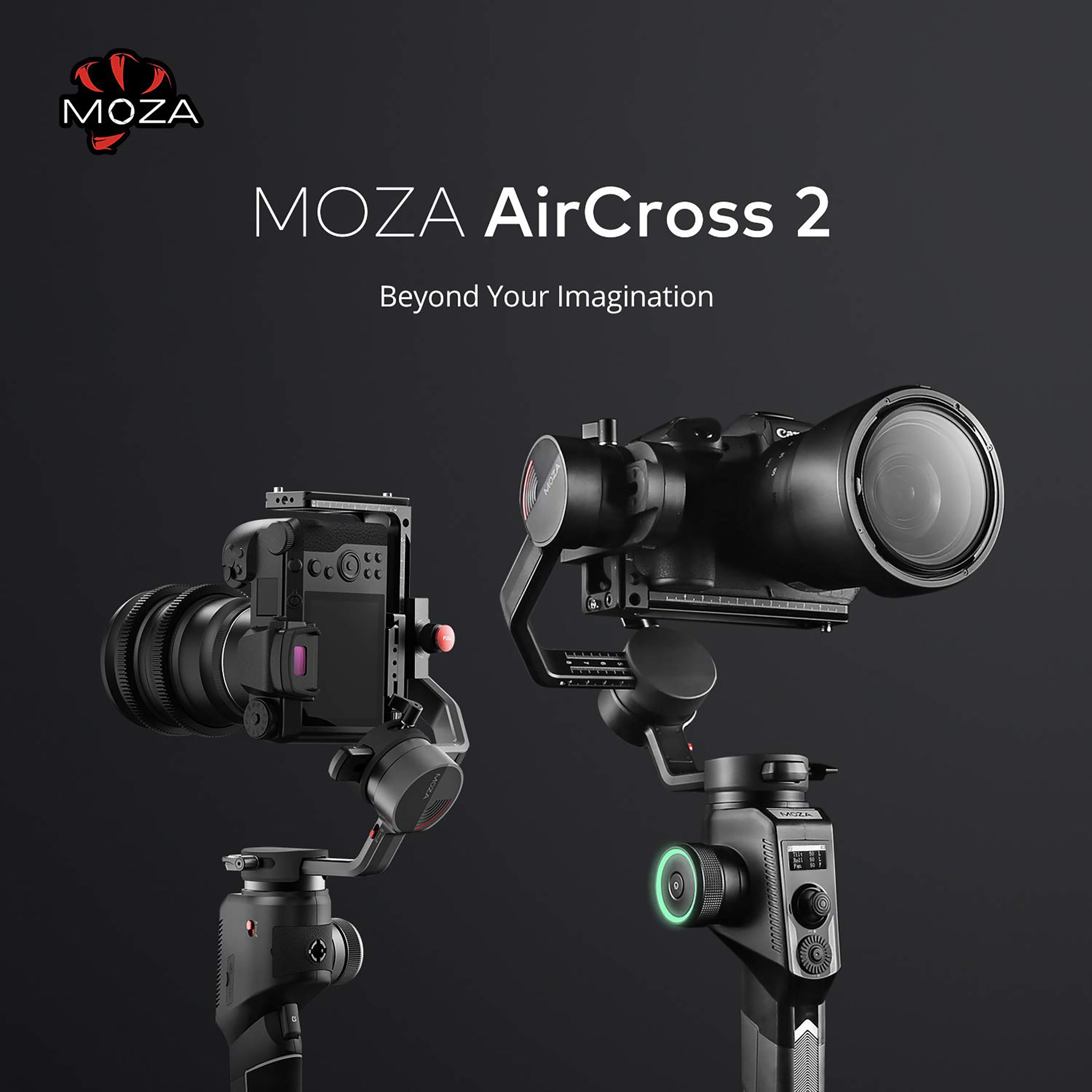 MOZA AirCross 2 3-Axis Gimbal for Camera (OLED Screen, Black)_8