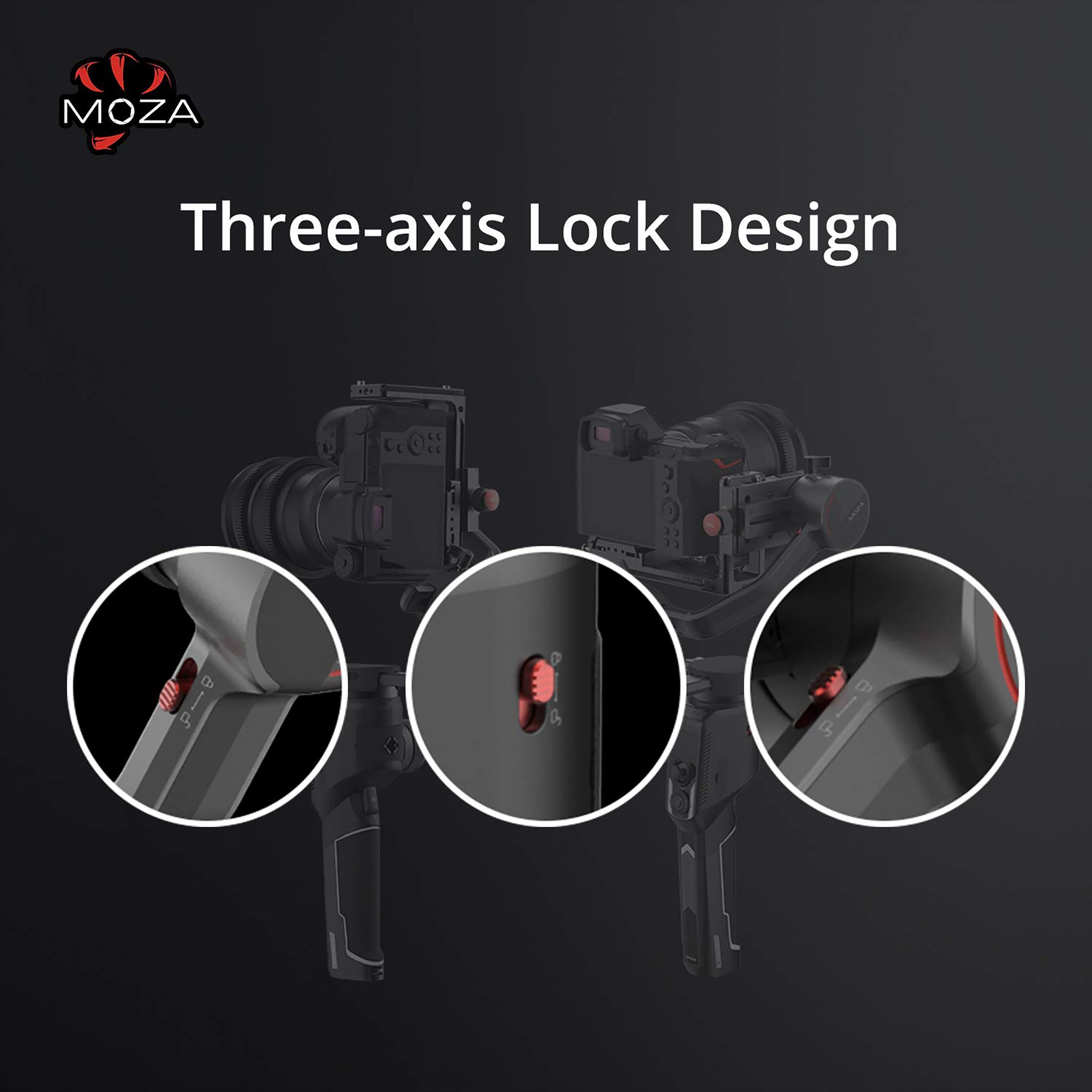 MOZA AirCross 2 3-Axis Gimbal for Camera (OLED Screen, Black)_10