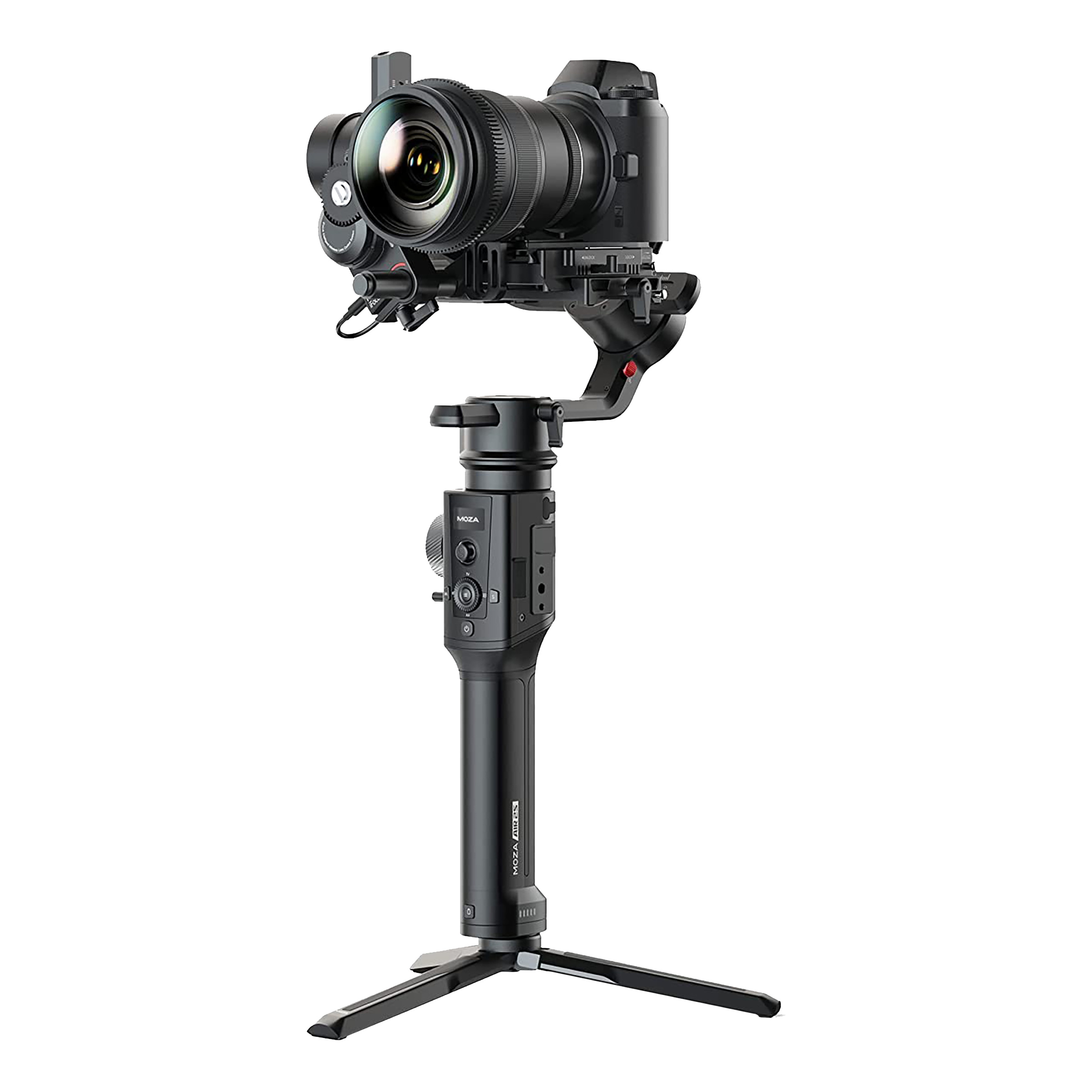 MOZA Air 2S 3-Axis Gimbal for Camera (4.2kg Tested Payload, Black)_1