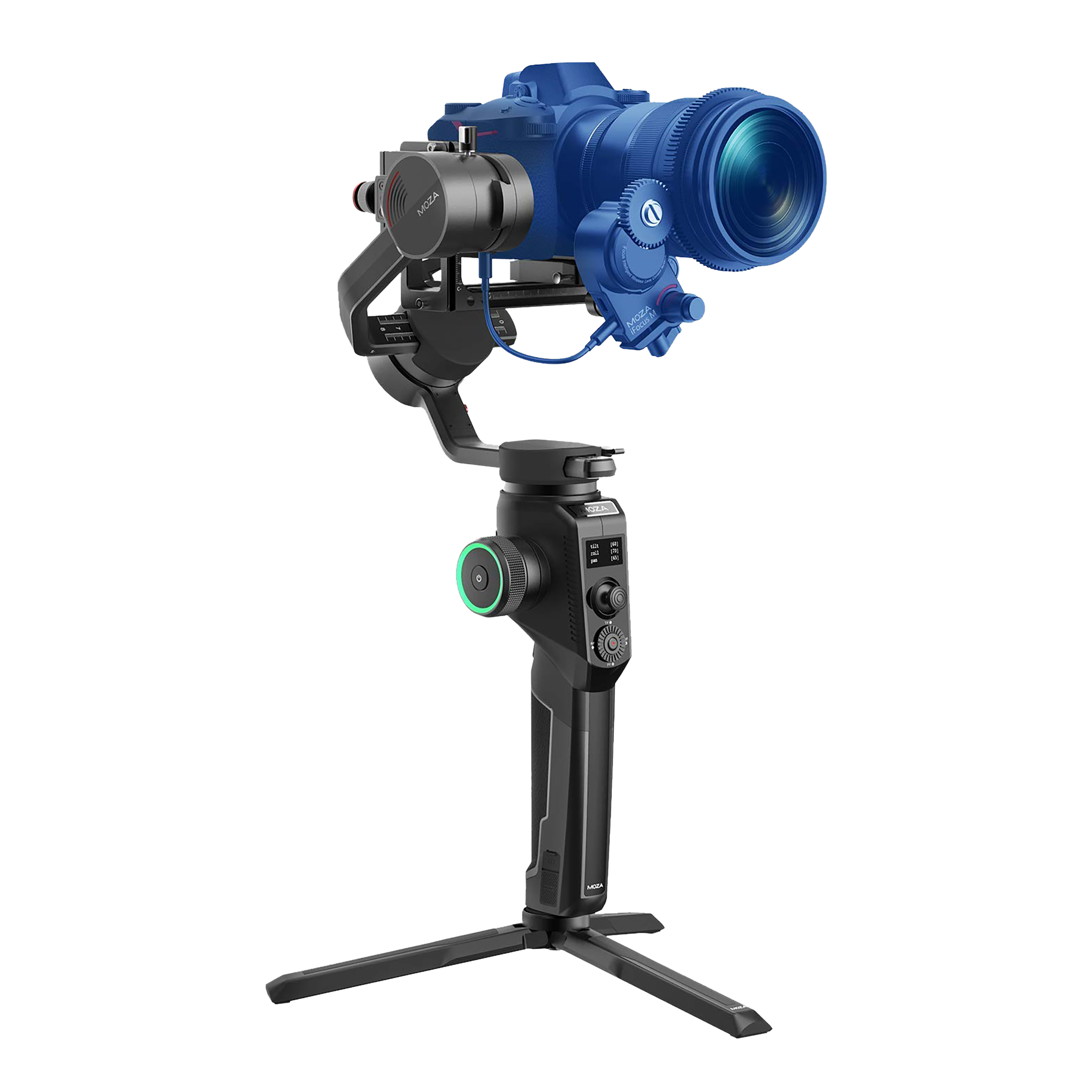 MOZA AirCross 2 Pro Gimbal for Camera (AI Calculation Function, Black)_1