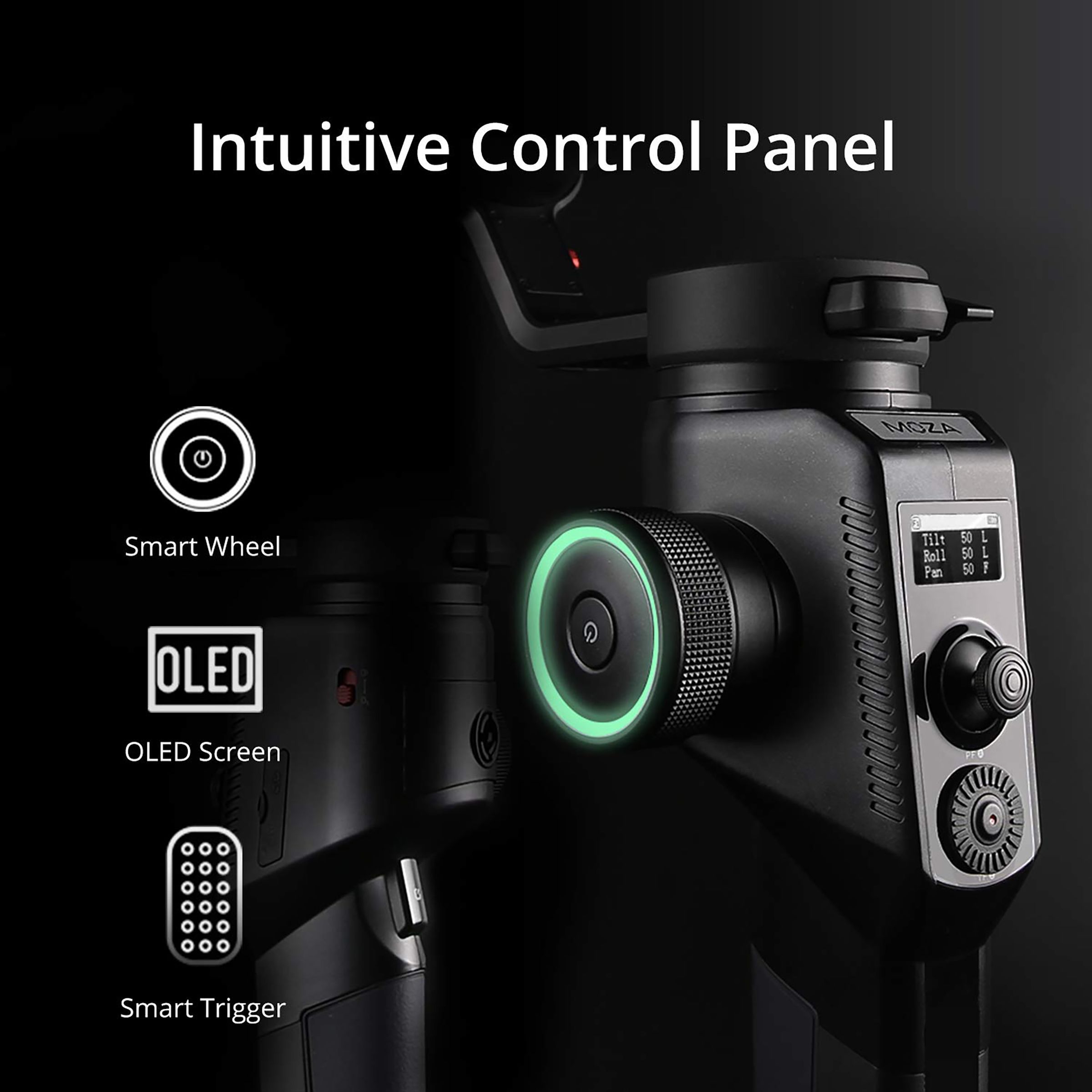 MOZA AirCross 2 Pro Gimbal for Camera (AI Calculation Function, Black)_15