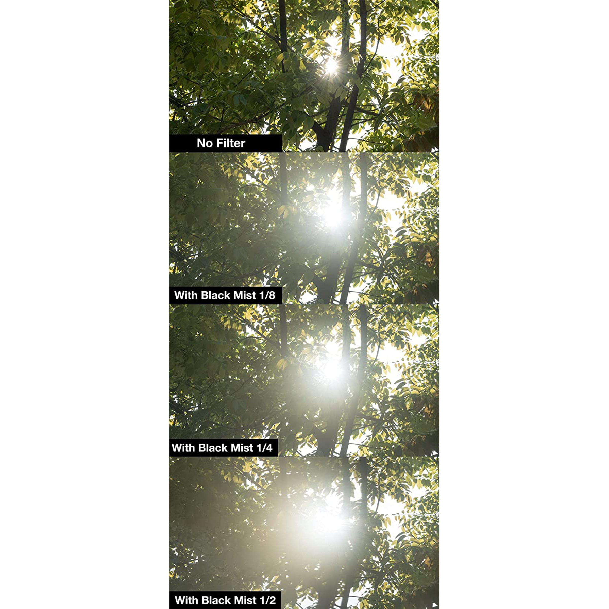 NiSi Black Mist 1/8 82mm Camera Lens Black Mist Filter (Reduces Highlights & Lower Contrast)_5