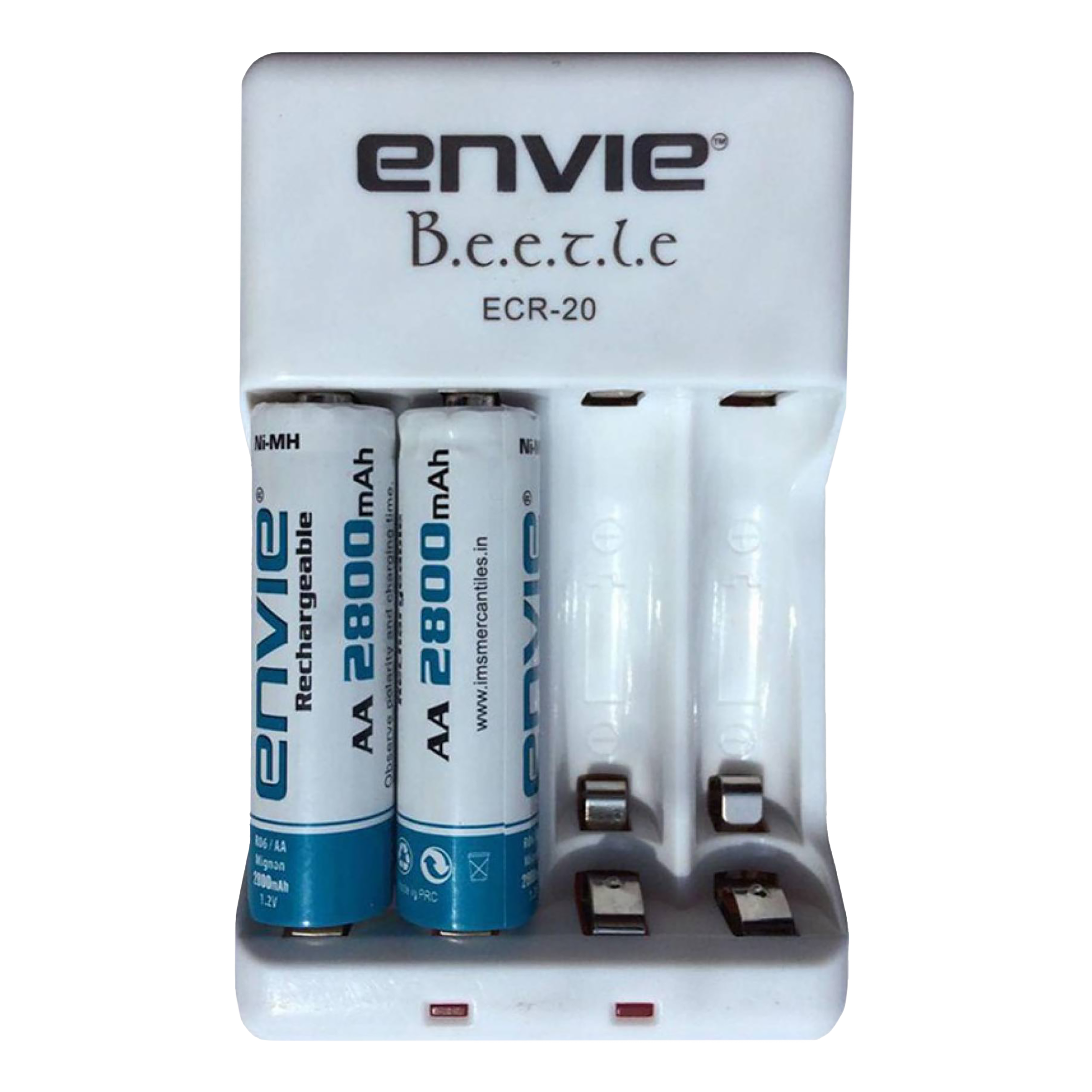 envie Beetle ECR-20 Camera Battery Charger Combo for 28002PL (4-Ports, Short Circuit Protection)_1