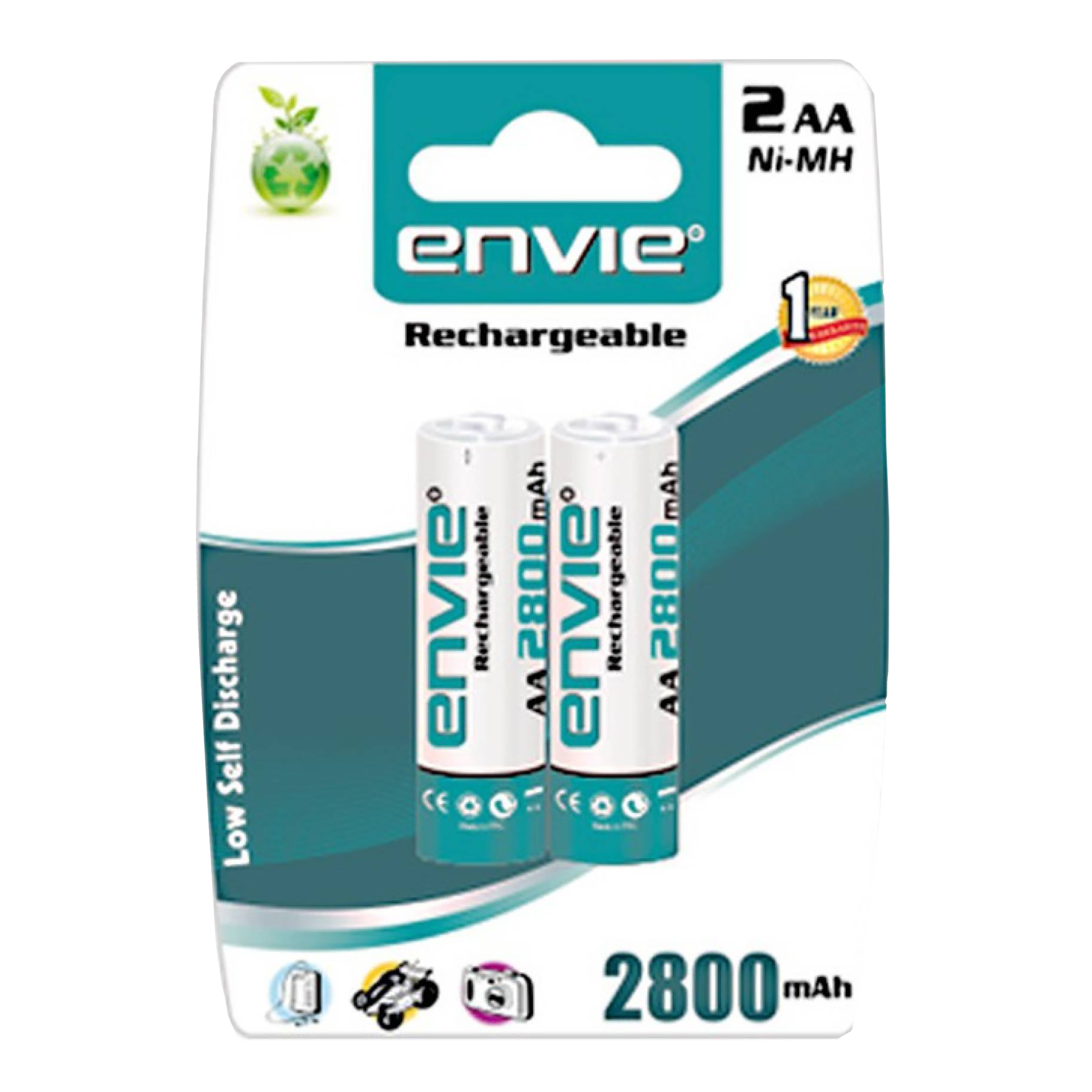 envie Beetle ECR-20 Camera Battery Charger Combo for 28002PL (4-Ports, Short Circuit Protection)_5