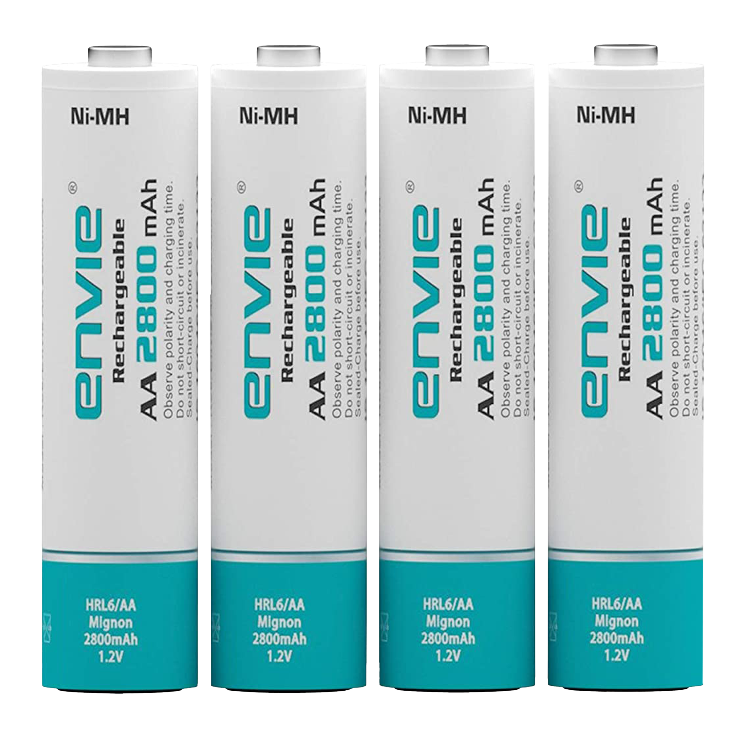 envie AA2800 4PL 2800 mAh Ni-MH AA Rechargeable Battery (Pack of 4)_1
