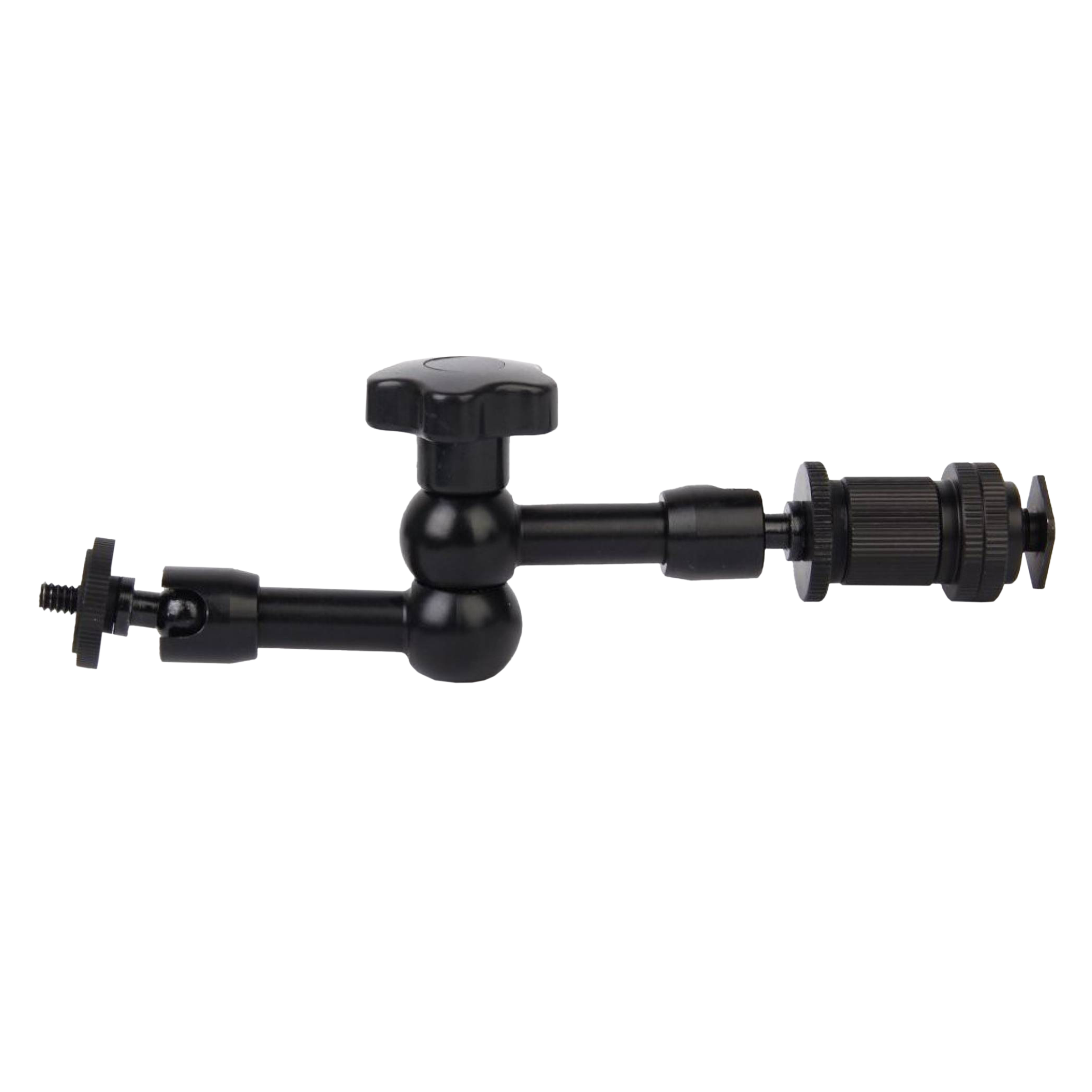 HIFFIN Articulating Friction Magic Arm for Camera (360 Degree Seivel Head, Black)_5