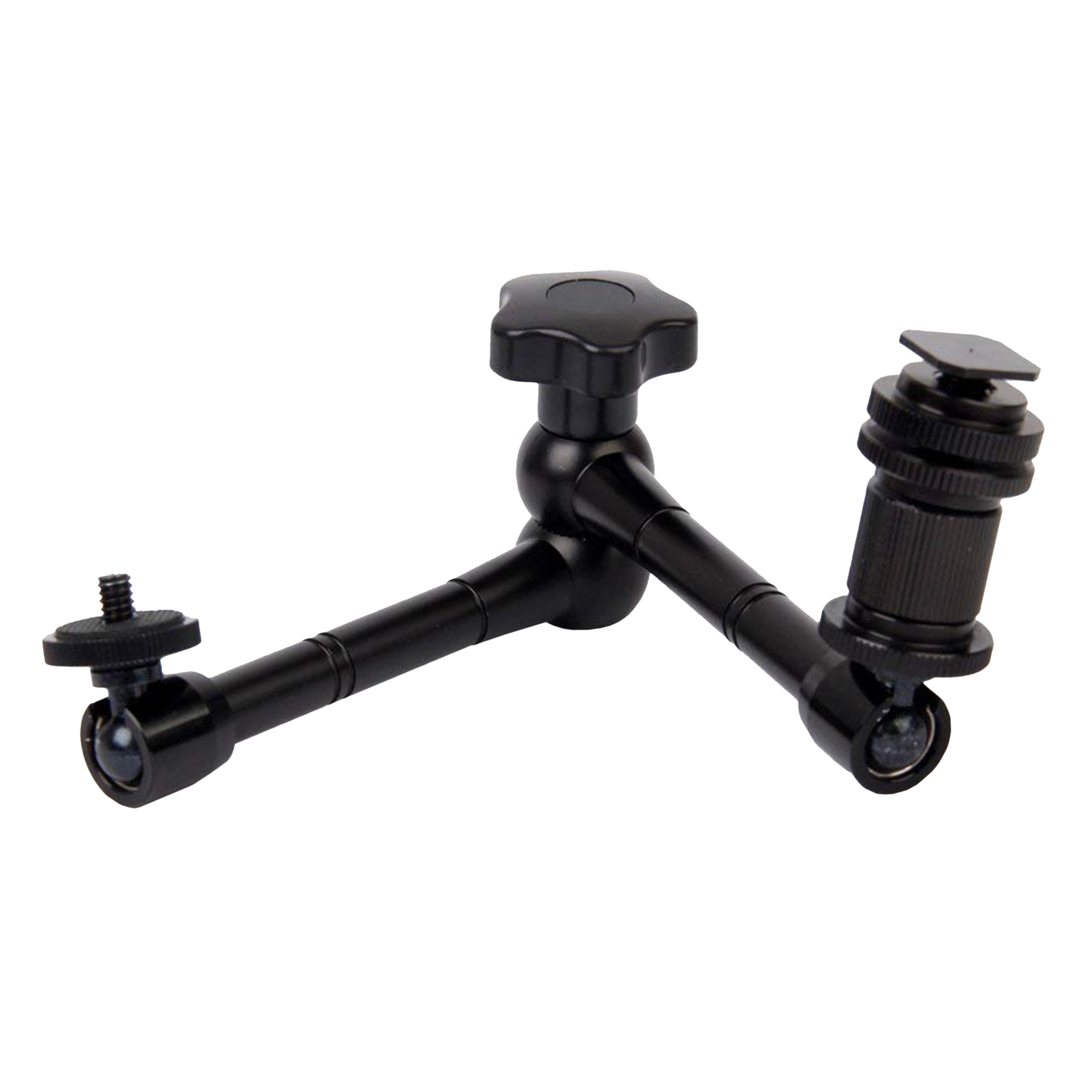 HIFFIN Articulating Friction Magic Arm for Camera (Locking Control Knobs, Black)_2
