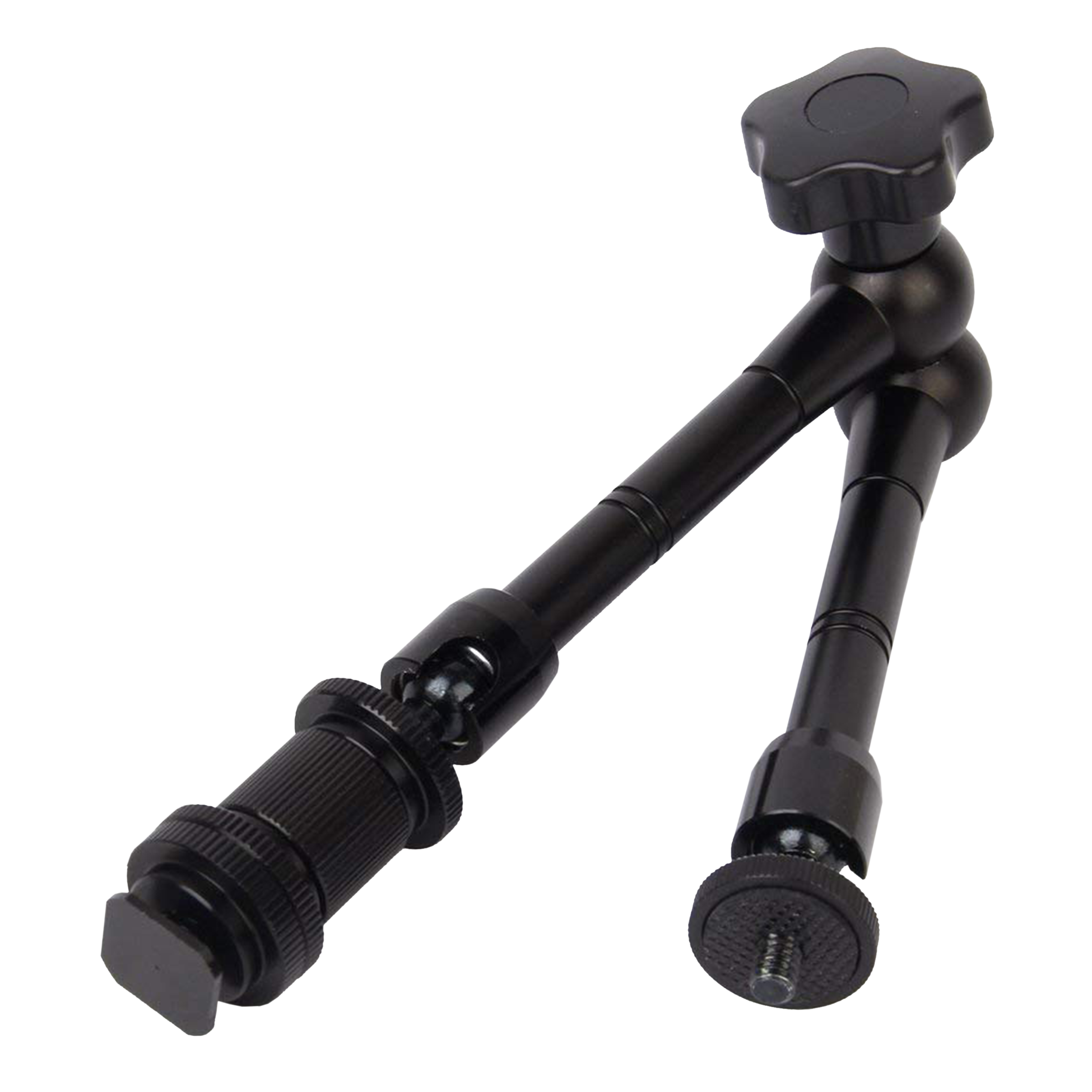 HIFFIN Articulating Friction Magic Arm for Camera (Locking Control Knobs, Black)_6