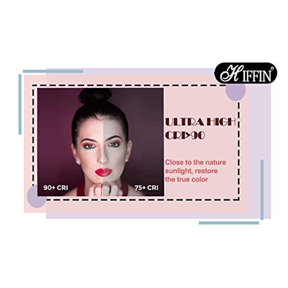 HIFFIN HF-600 Mark II Video Light with Light Stand, Umbrella & Umbrella Stand for Videography (Supports Upto 3000g)_11