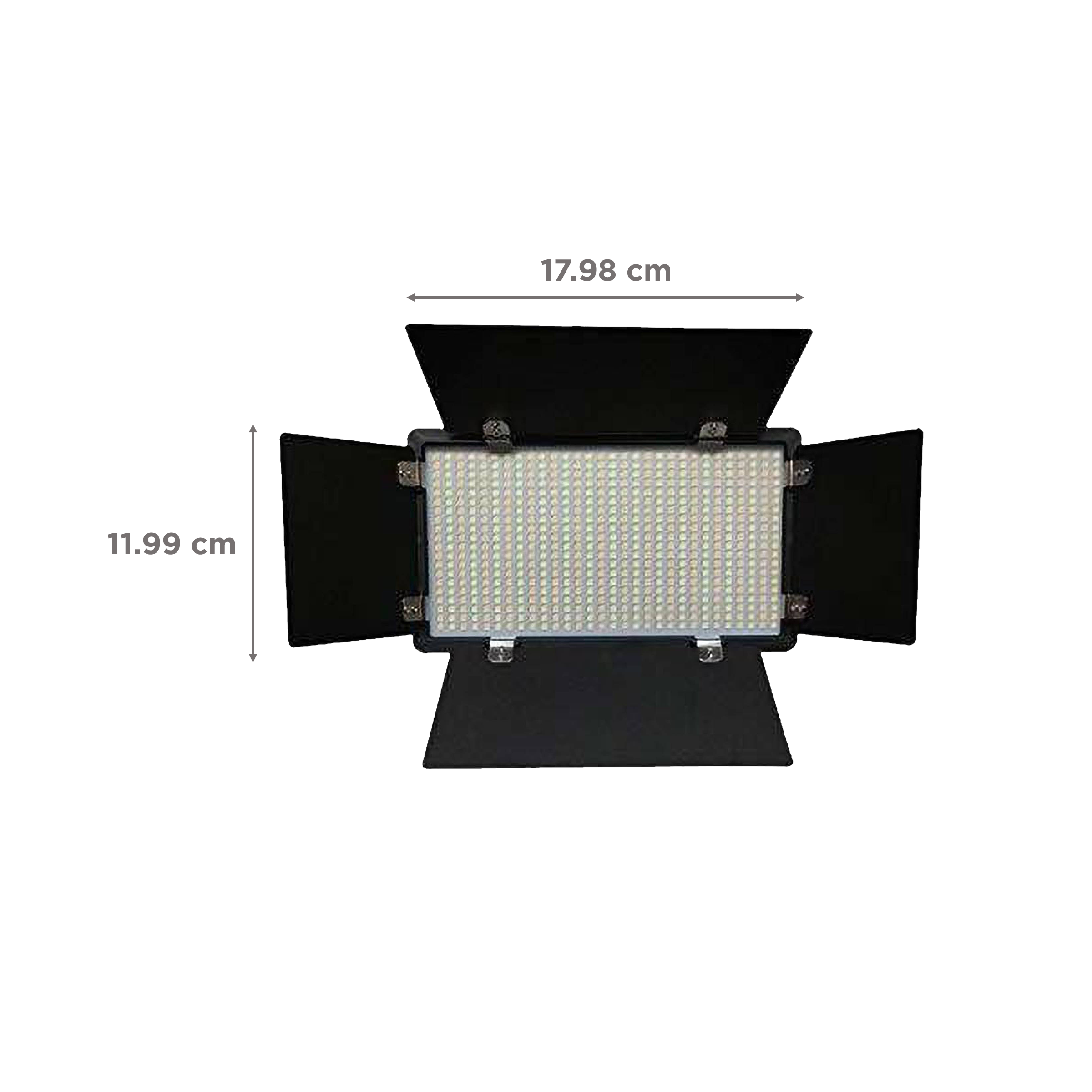 HIFFIN HF-600 LED Video Light for Still Photography & Videography (Control & Color Temperature Adjustment)_2