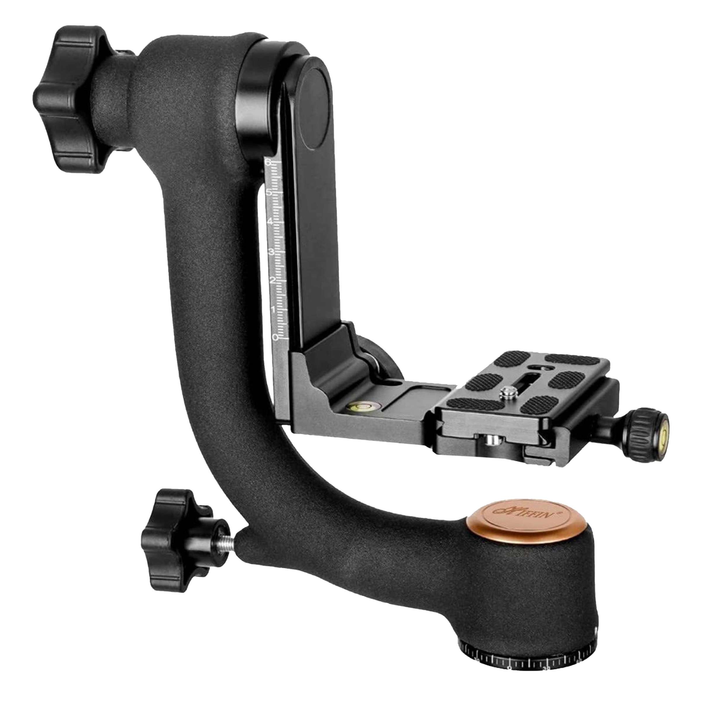 HIFFIN Professional Tripod Mount for Camera (360 Degree Rotation, Black)_1