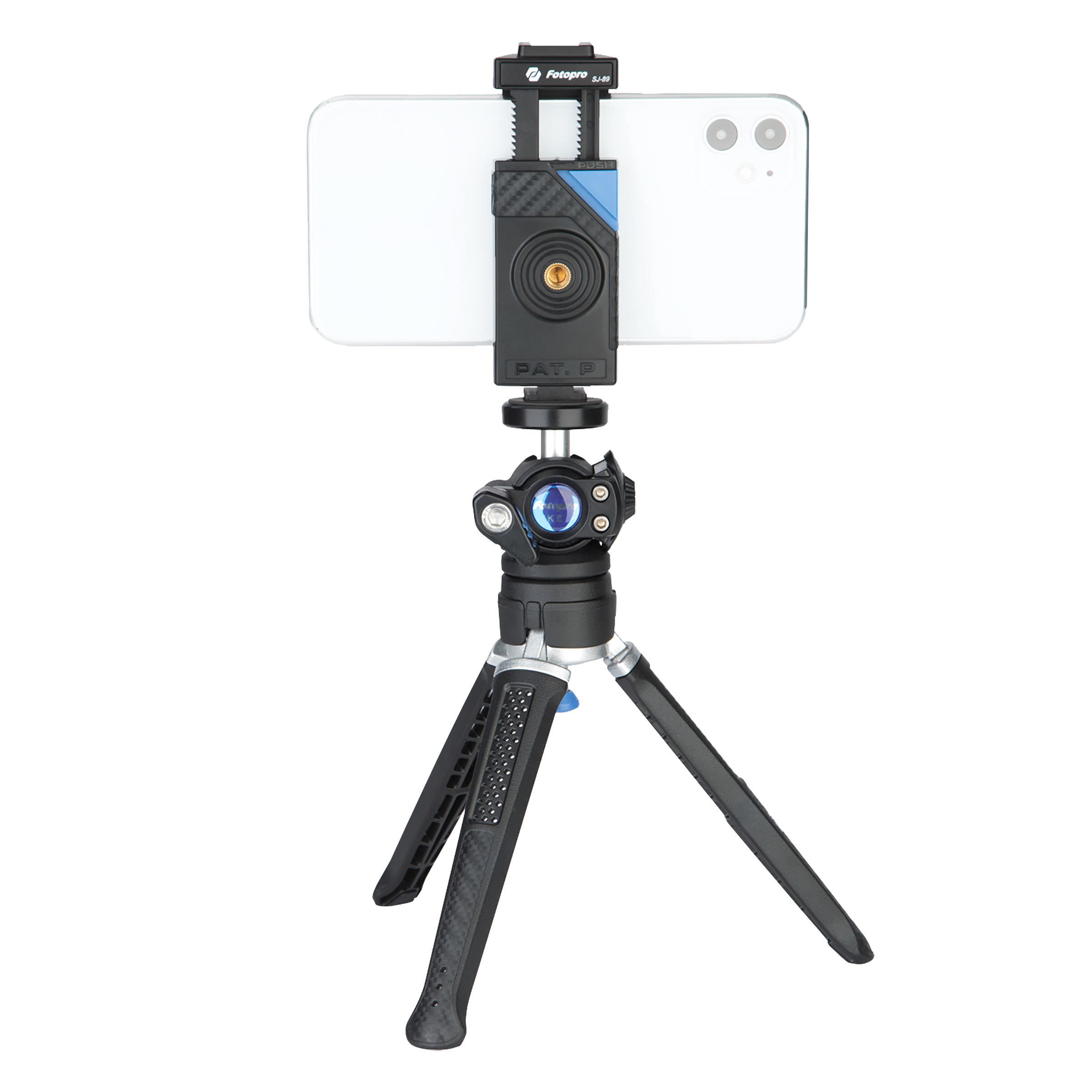 FotoPro Python FireKit I 30cm Adjustable Tripod for Mobile (Flexible Arm, Black)_10