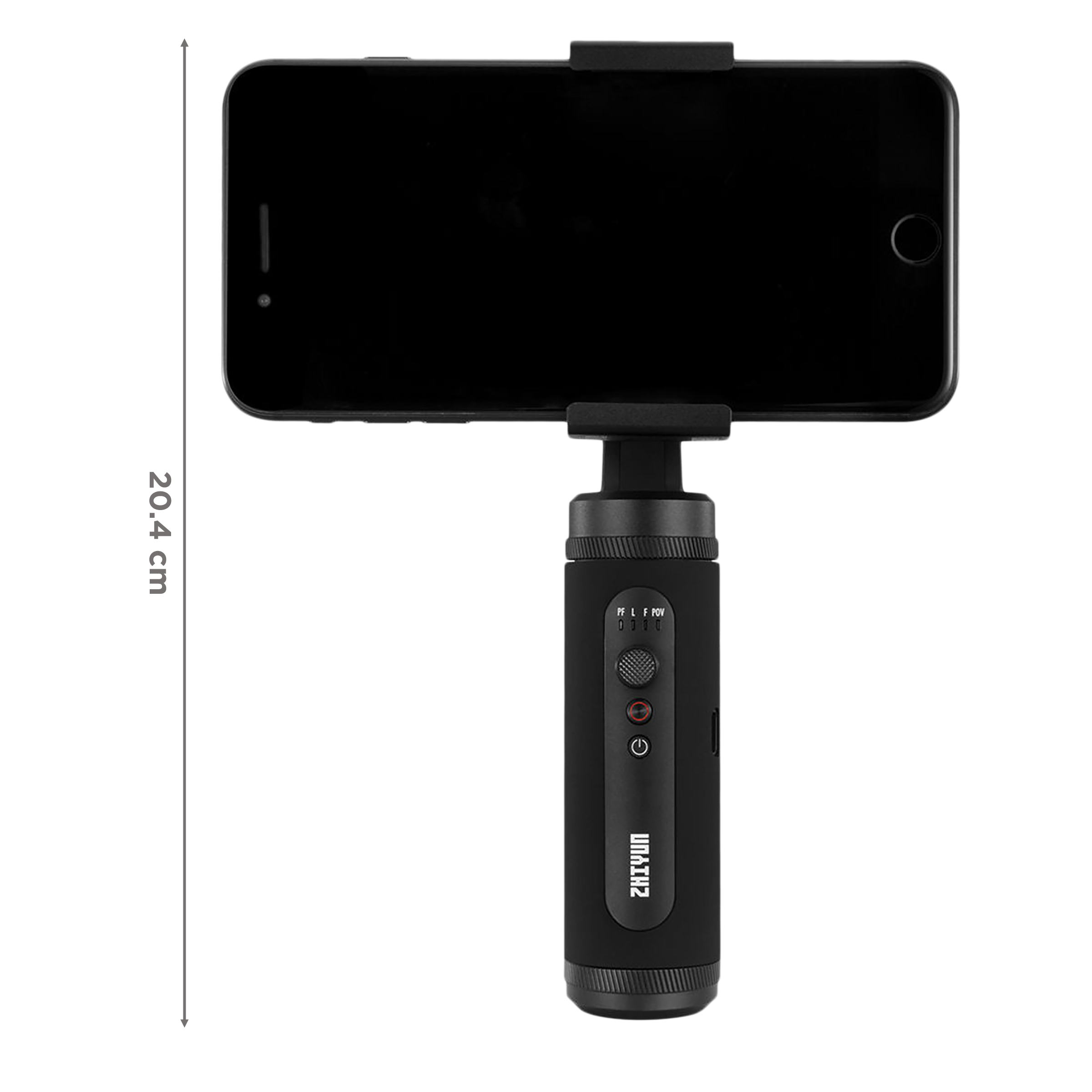 Zhiyun Smooth Q2 3-Axis Gimbal for Mobile (360 Degree Infinite Vortex, Black)_3