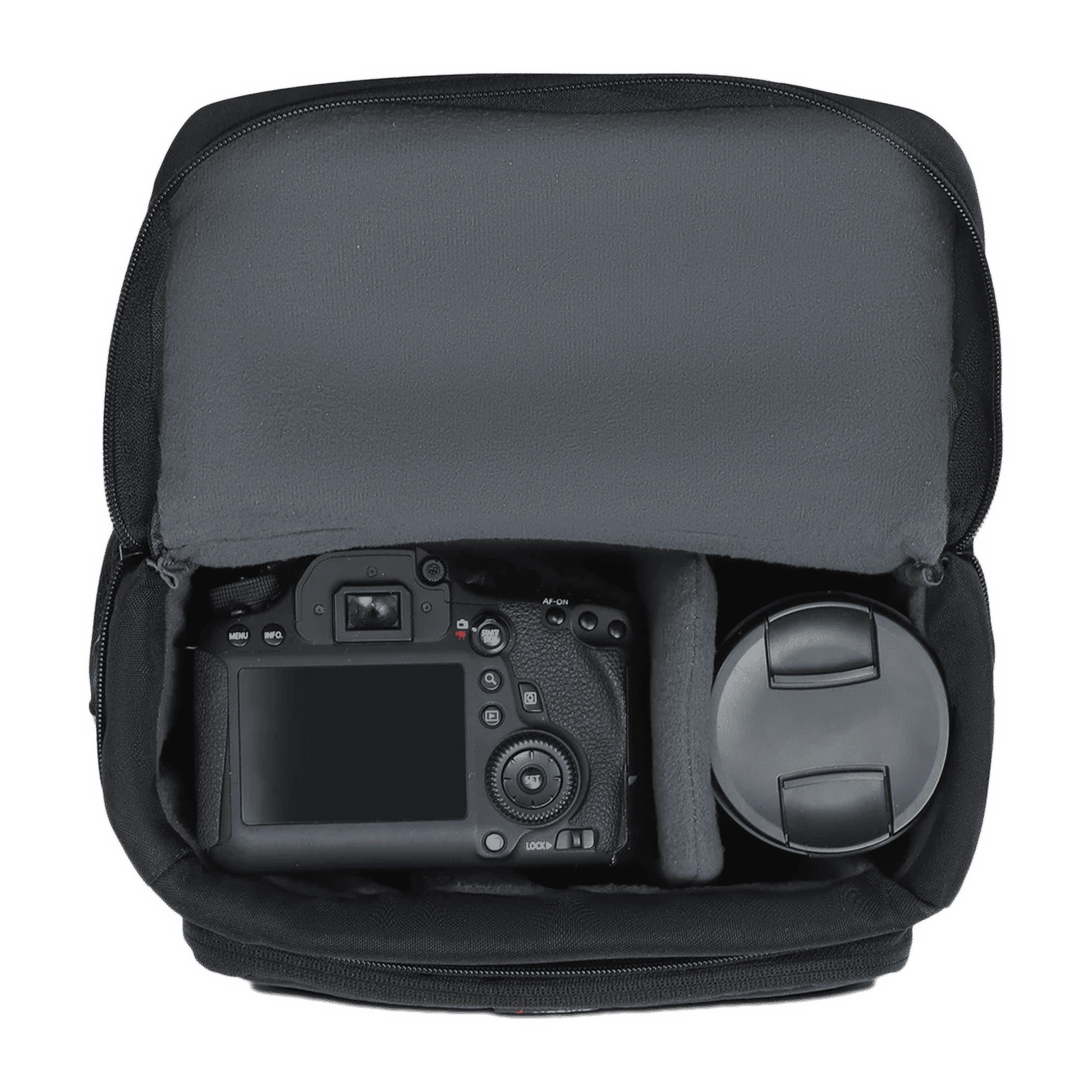 Mobius Everyday Poly PU Camera SlingBag For DSLR (EVRDY , Black ) Mobius Everyday Poly PU Camera SlingBag For DSLR (EVRDY , Black )_5