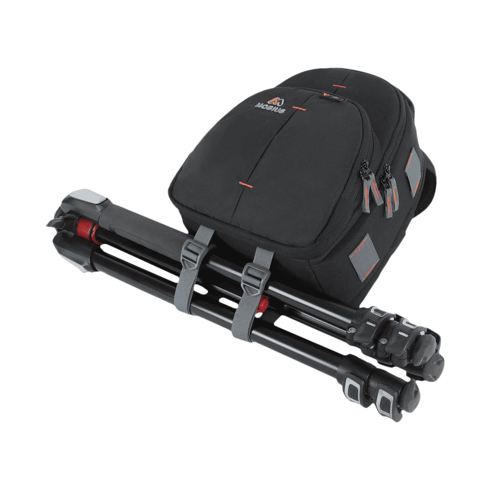 Mobius Focus Water Repellent Backpack Camera Bag for DSLR (Tripod Holder, Black)_3