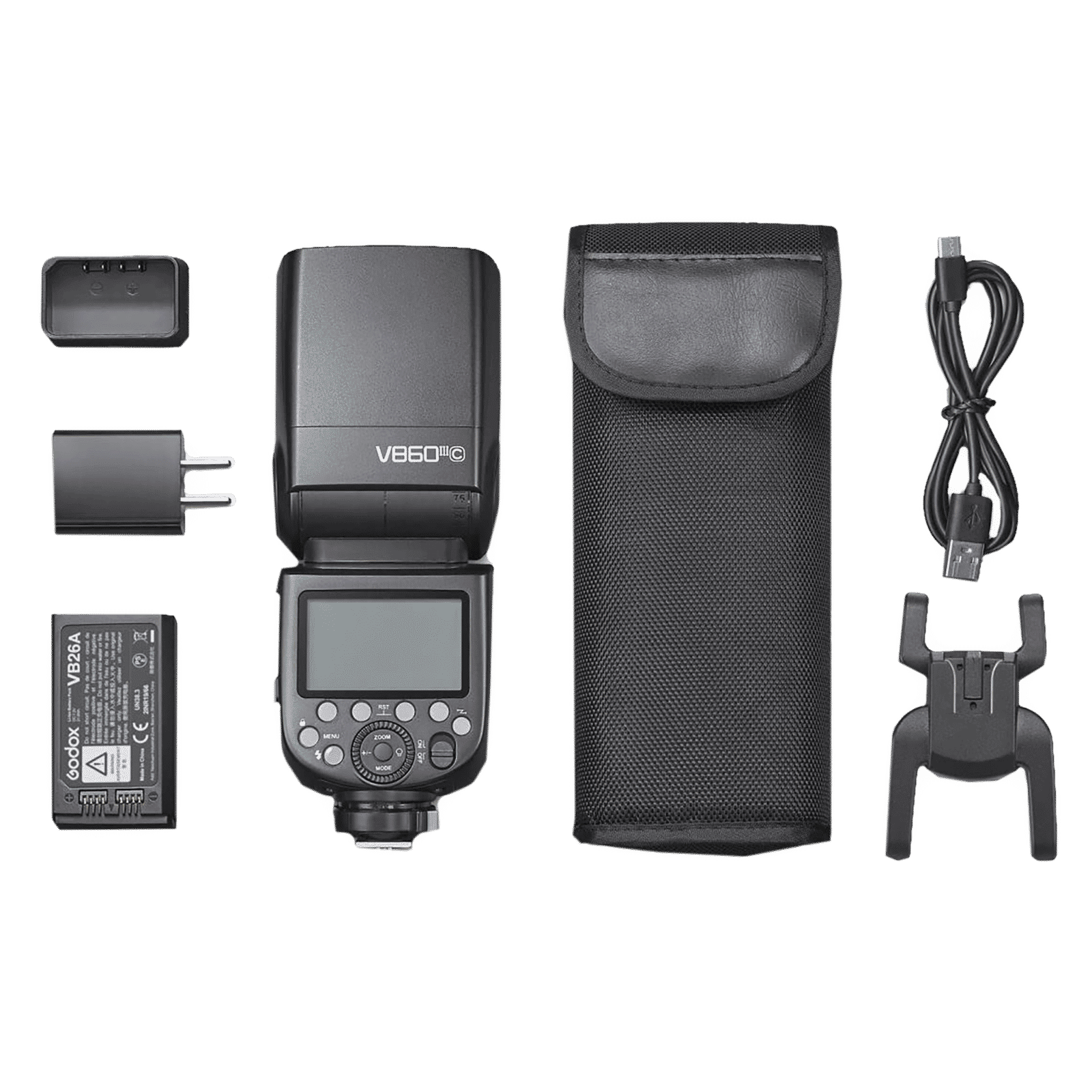 Godox V860IIIN Kit Camera Flash for Nikon (10 Level Dimmable Brightness)_4