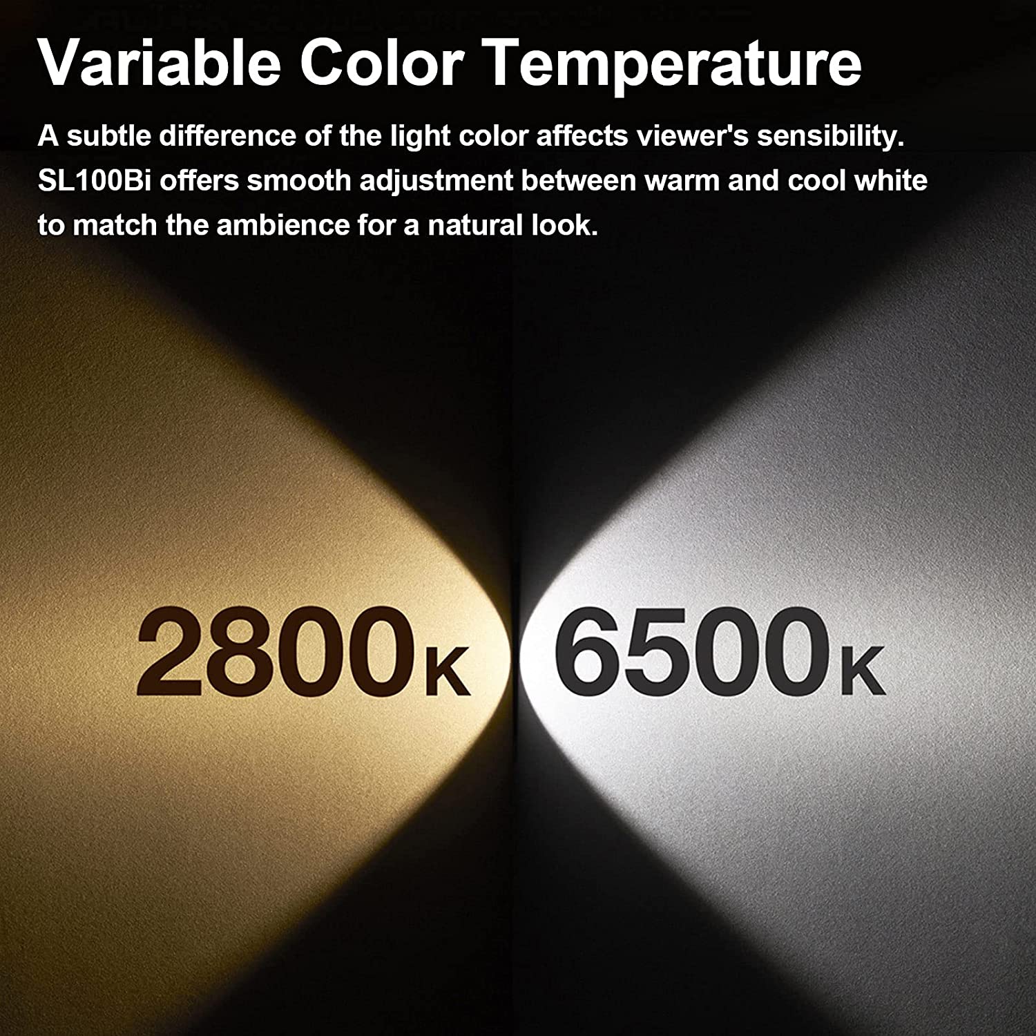 Godox SL100Bi LED Video Light with Bluetooth Connectivity for Photography & Videography (11 Lighting Effects)_14