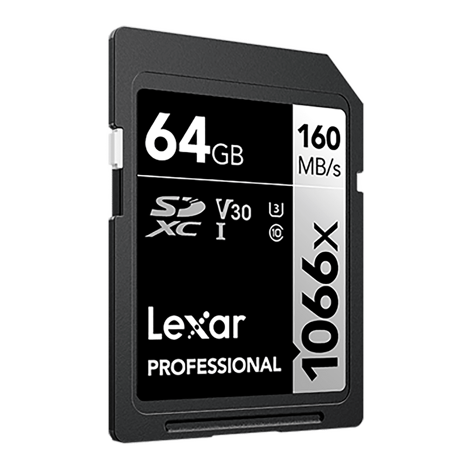 Lexar Professional 1066x SILVER Series SDXC 64GB Class 10, Class 3, Class 30 160MB/s Memory Card_4