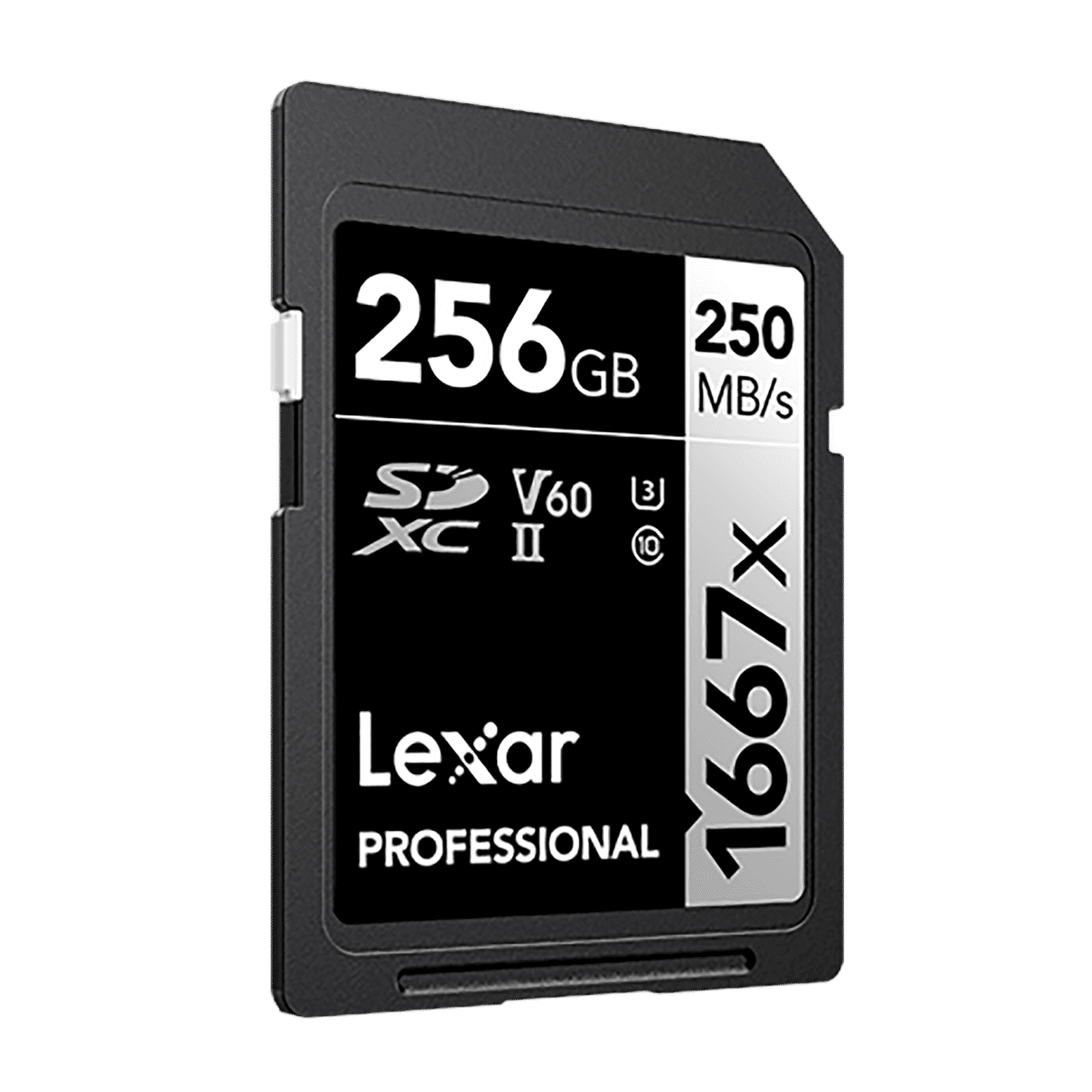 Lexar Professional 1667x SILVER Series SDXC 256GB Class 10 250MB/s Memory Card_4