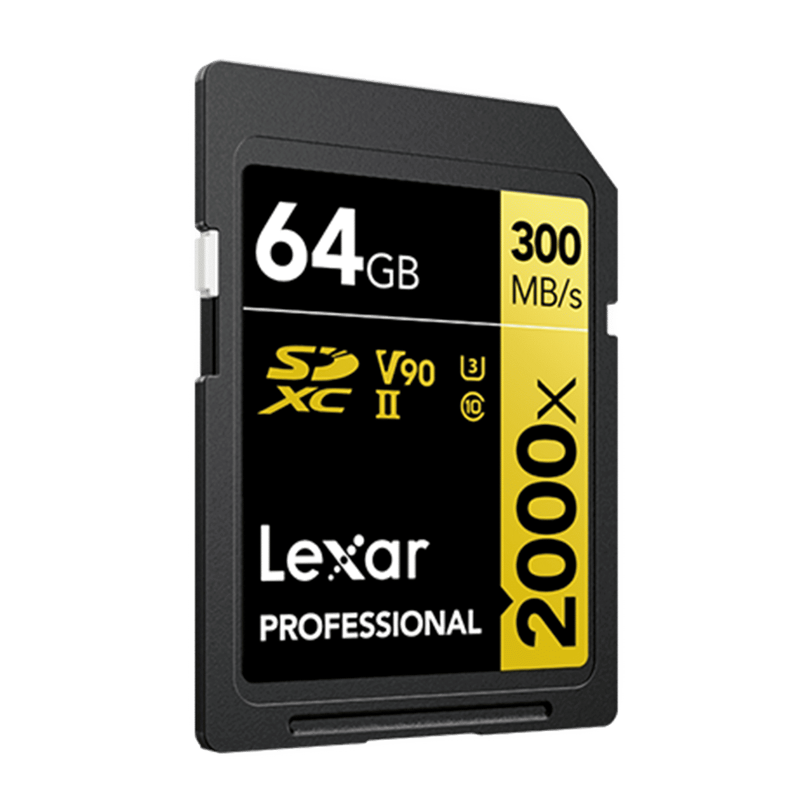 Lexar Professional 1800x GOLD Series SDXC 64GB Class 90, Class 3 300MB/s Memory Card_4